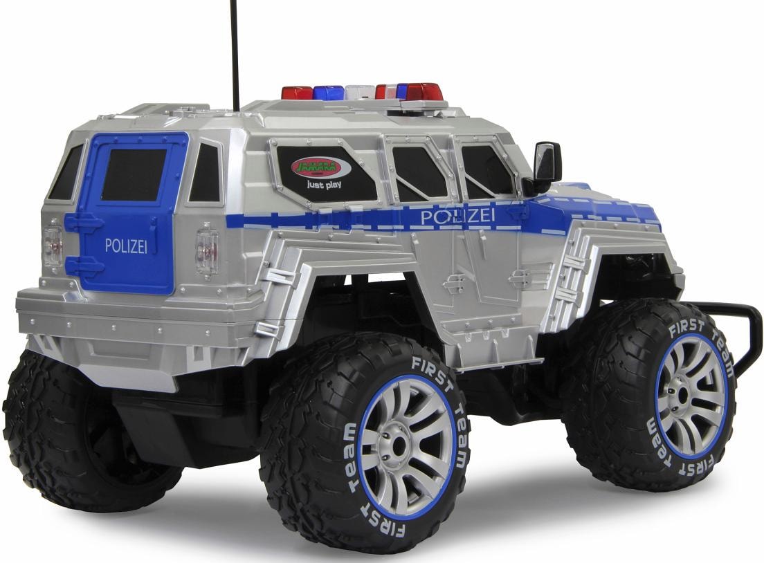 Jamara RC-Monstertruck »Polizei Panzerwagen«, (Set, Komplettset)