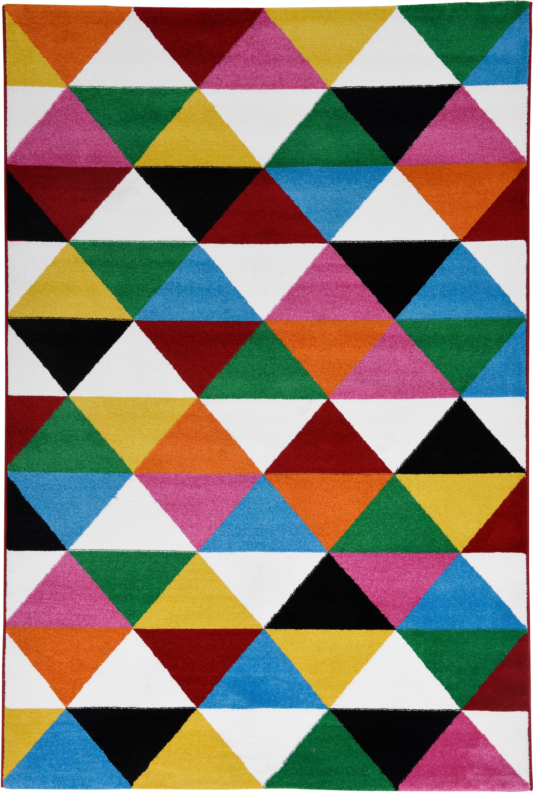 Gino Falcone Teppich »Monia 25« rechteckig 11 mm Höhe Kurzflor, modernes De günstig online kaufen