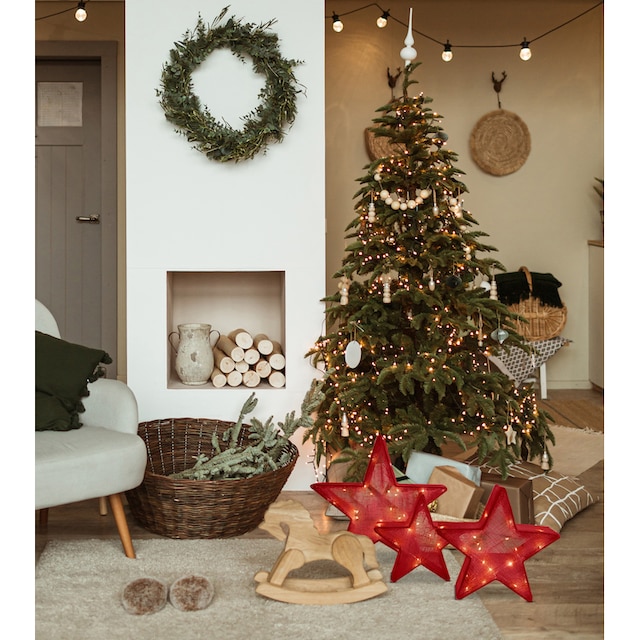 flammig-flammig, näve online kaufen 3er Stars«, Stern Stars »Christmas LED LED Set>>Christmas 1