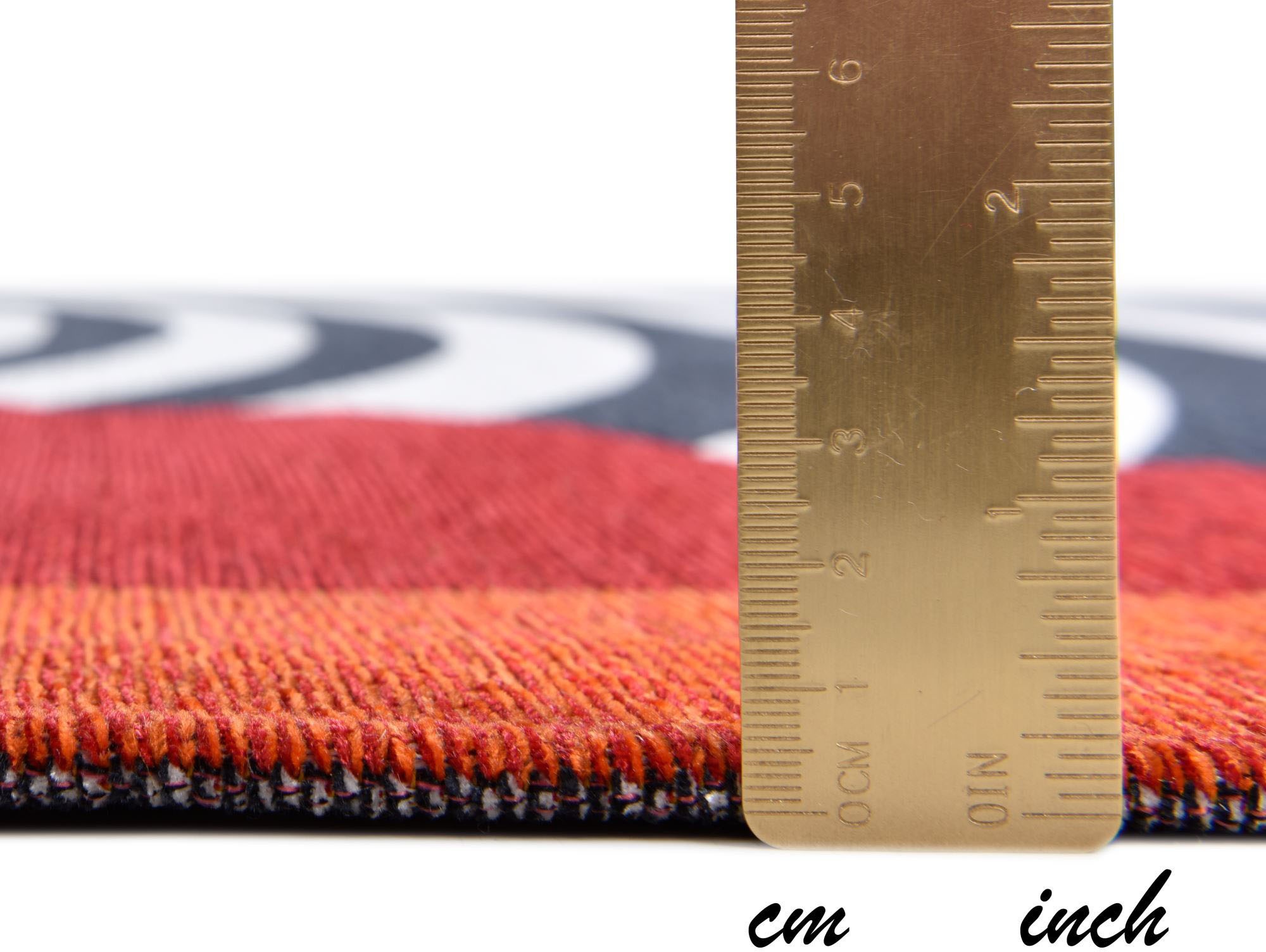 Gino Falcone Teppich »Cosima-117«, rechteckig, 3 mm Höhe, flachgewebt, Jaquard, mit Chenillegarn, modernes geometrisches Design