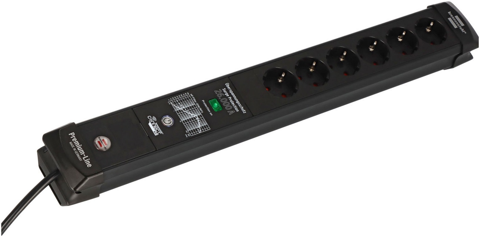 Brennenstuhl Steckdose »H05VV-F3G1,5, 1,8 m«