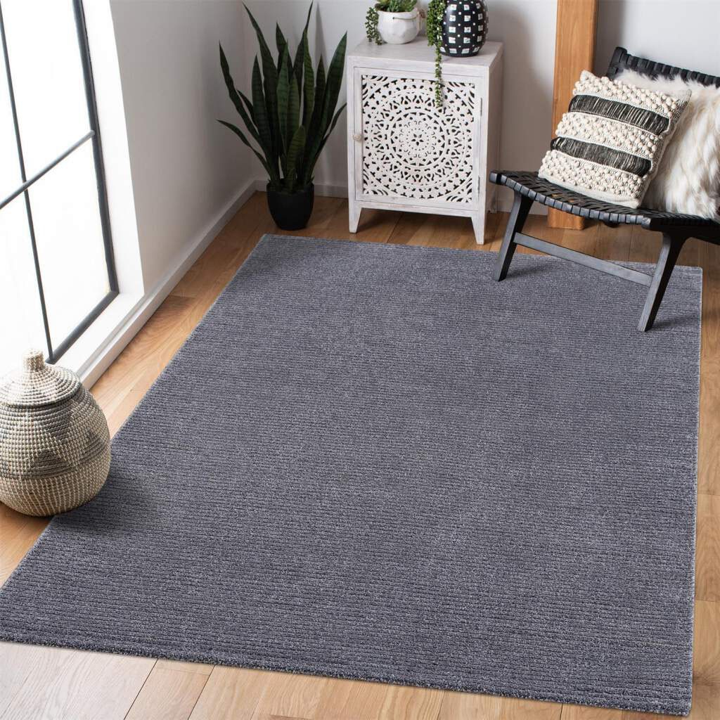 Carpet City Teppich "Friseé-Teppich FANCY900" rechteckig 12 mm Höhe Läufer, günstig online kaufen