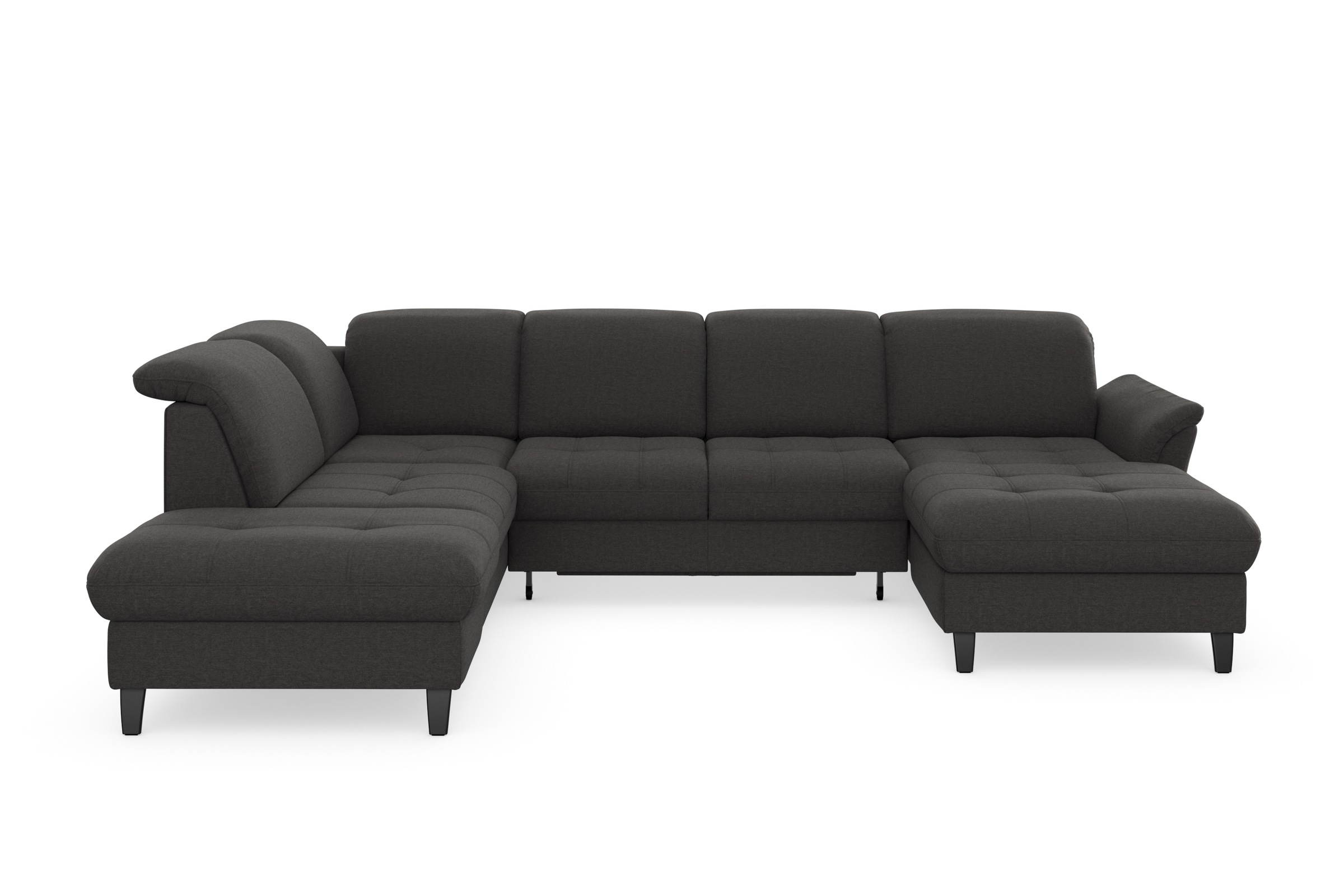 sit&more "Maggiore U-Form" wahlweise mit Kopfteilverstellung, Bettfunktion günstig online kaufen