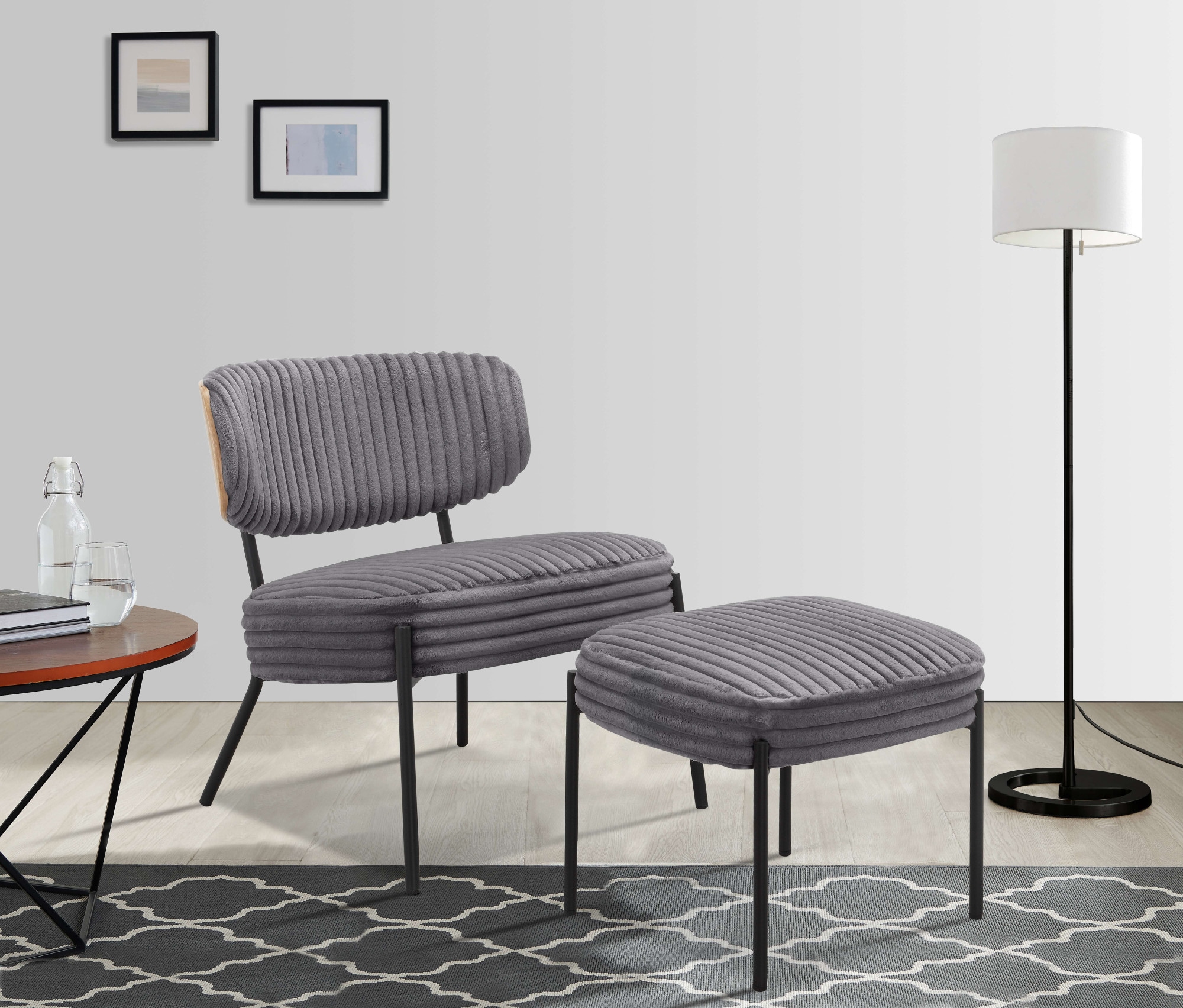 andas Loungesessel »Lovberg in Cord und Easycare-Bezug«, eleganter Sessel m günstig online kaufen