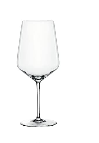 Rotweinglas »Style«, (Set, 4 tlg., Set bestehend aus 4 Gläsern)
