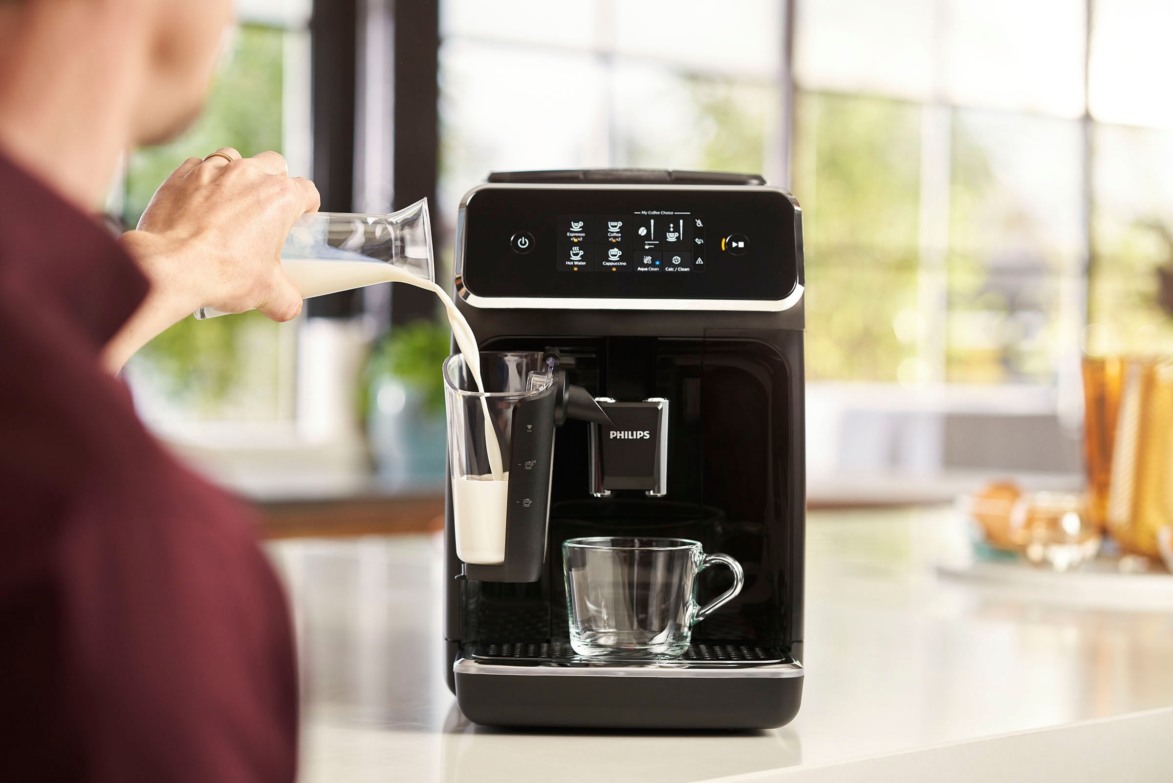 7. Bild von Philips Kaffeevollautomat »2200 Serie EP2231/40 LatteGo«, 3 Kaffeespezialitäten, SensorTouch Oberfläche