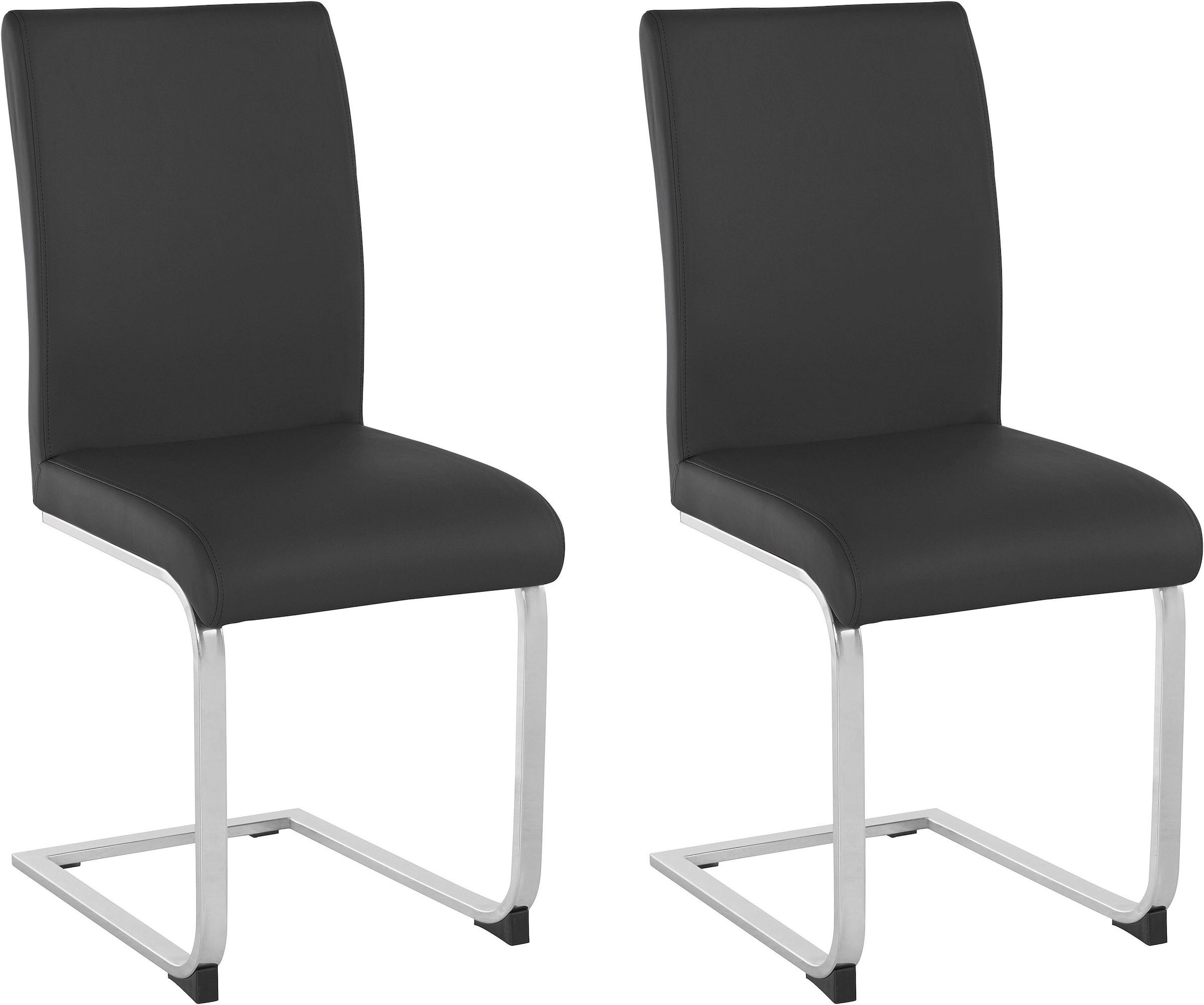 Home affaire Freischwinger »Charissa« (Set) 2 Stk. Kunstleder Bezug in vers günstig online kaufen