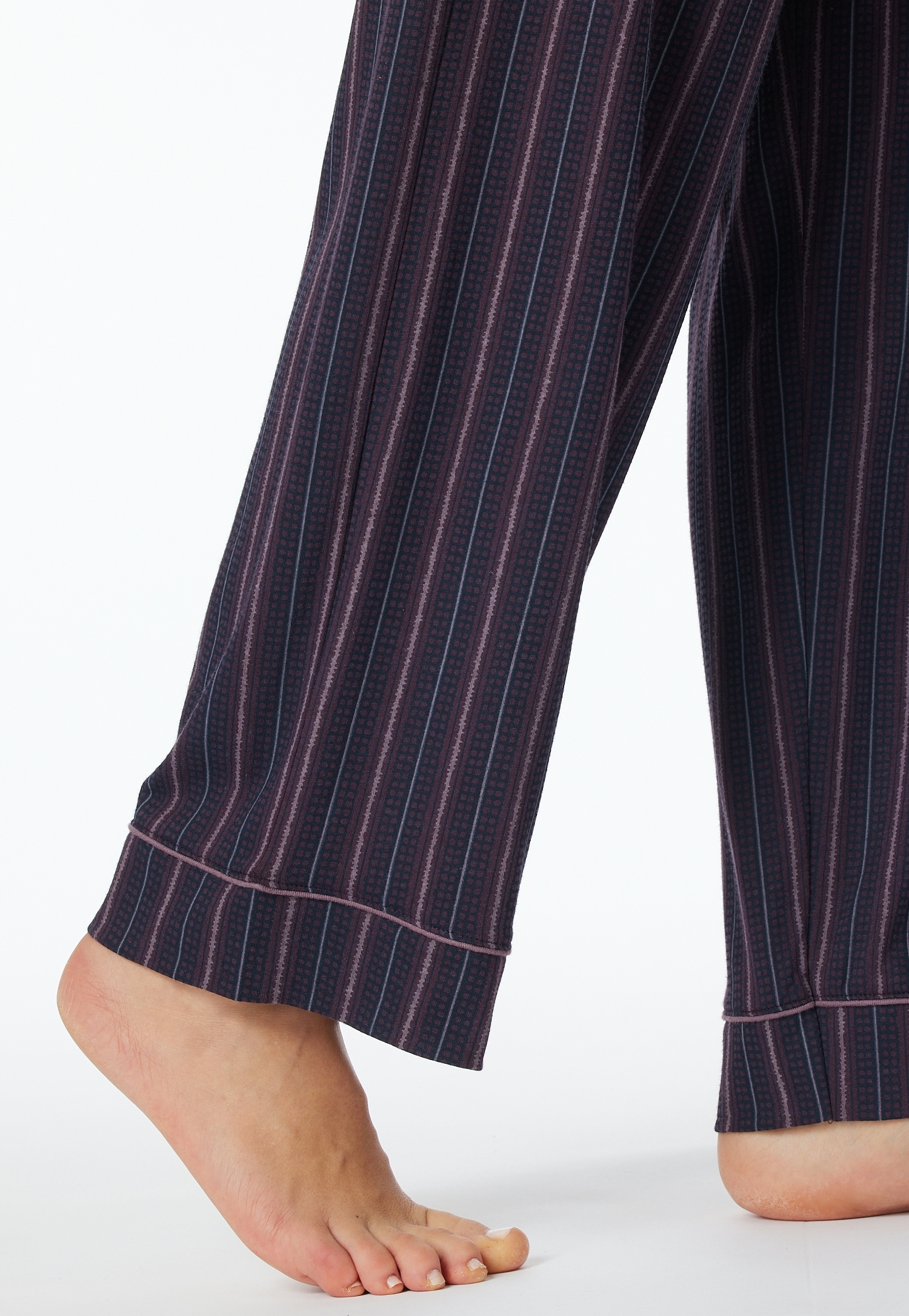 Schiesser Schlafanzug »Comfort Nightwear«, (2 tlg.), mit cooler Muster-Hose