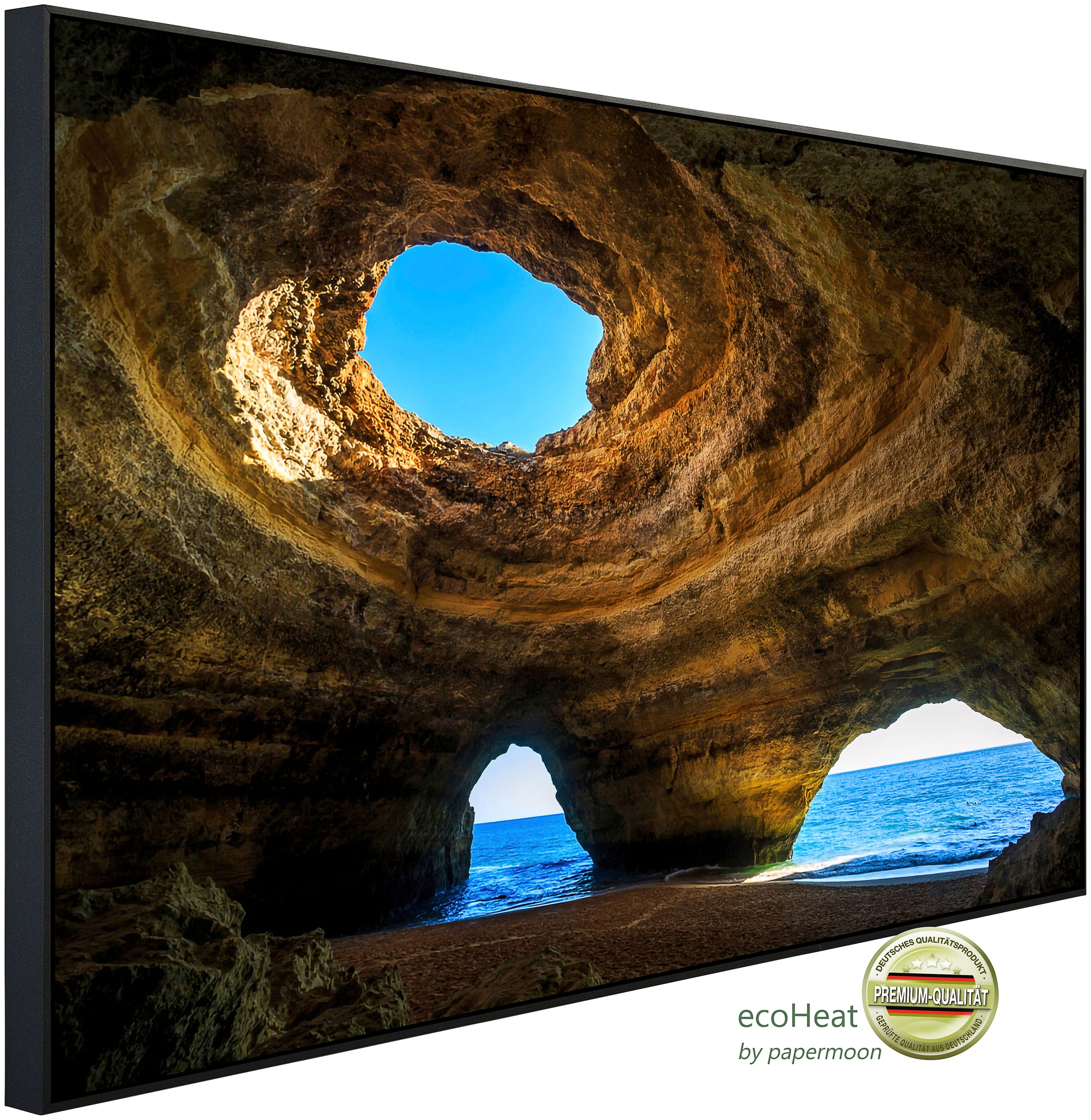Papermoon Infrarotheizung »Höhle in der Benagil Algarve«, sehr angenehme St günstig online kaufen