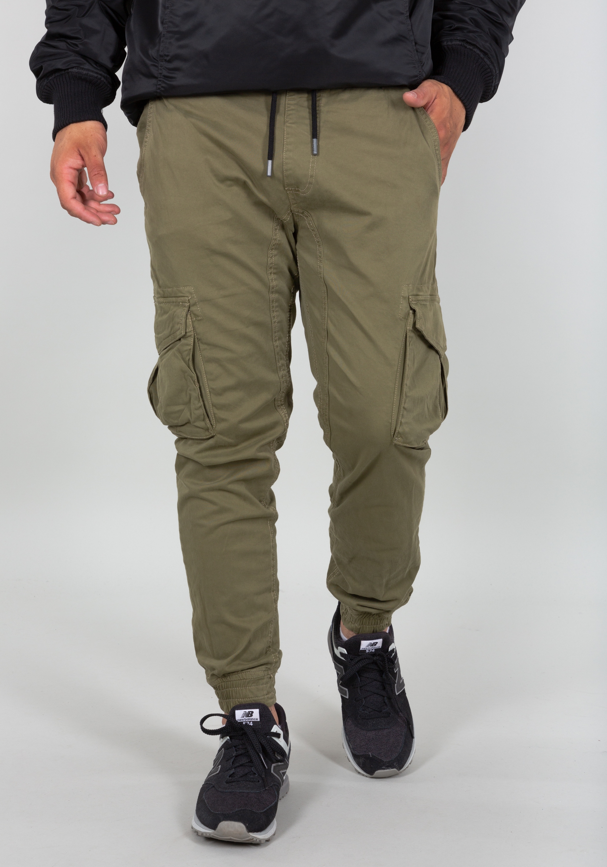 Alpha Industries Men - kaufen Pants Cargo Cotton »Alpha Jogger« Twill Industries Jogginghose online