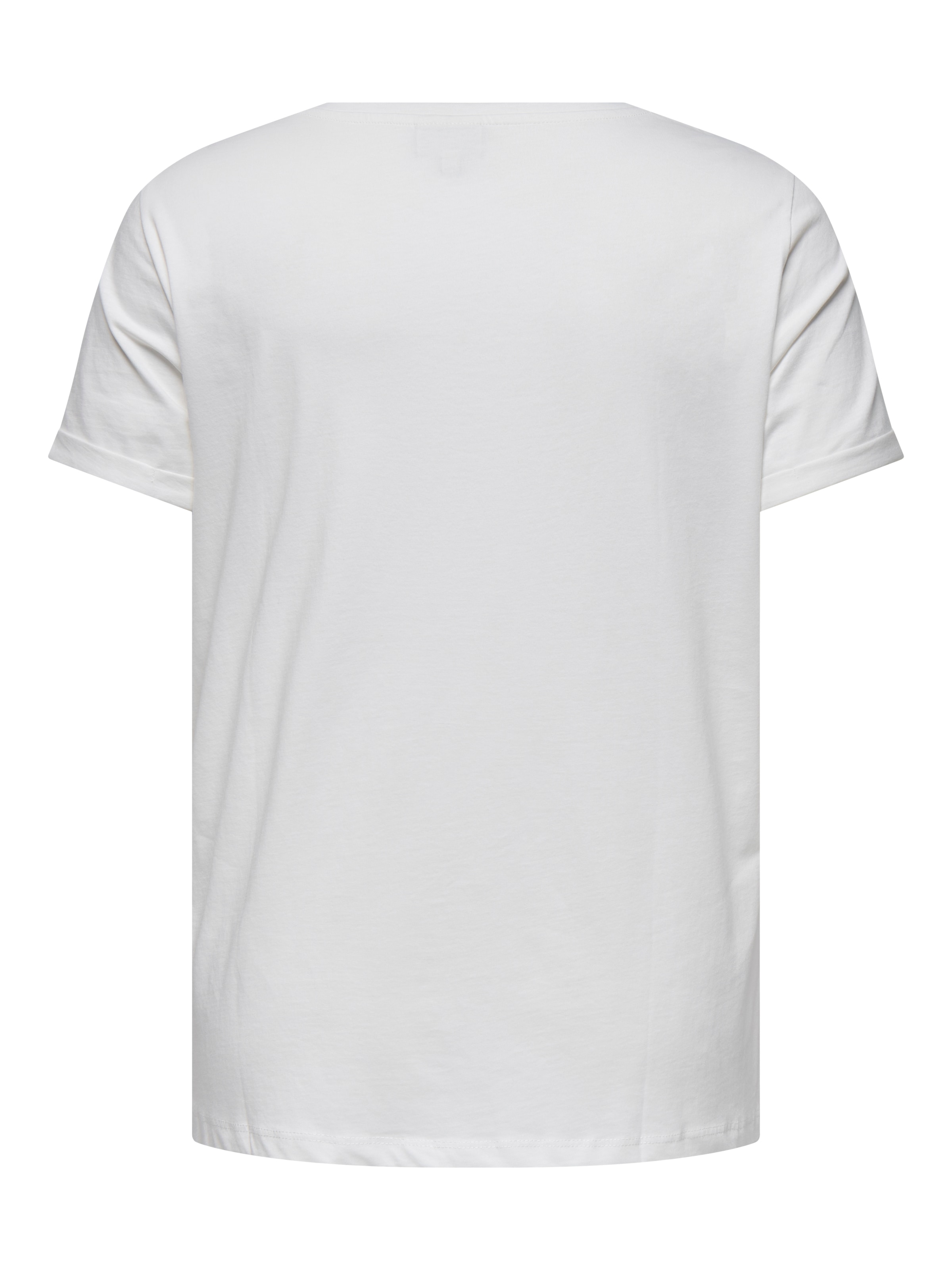 ONLY CARMAKOMA Kurzarmshirt »CARLEA LIFE S/S REG EMB. TOP JRS«, mit Stickerei