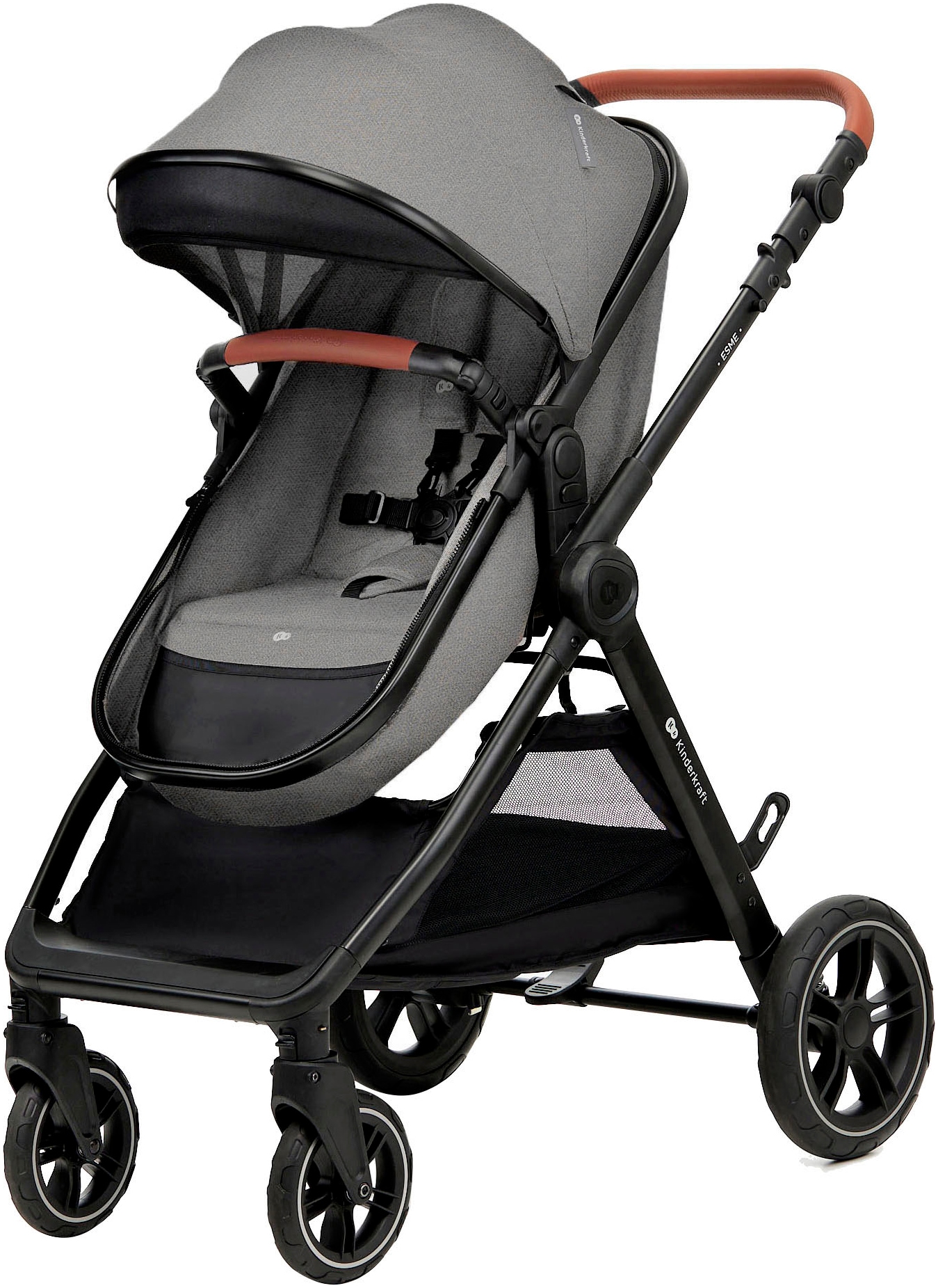 Kinderkraft Kombi-Kinderwagen »ESME 3IN1«, 22 kg, inkl. Babyschale