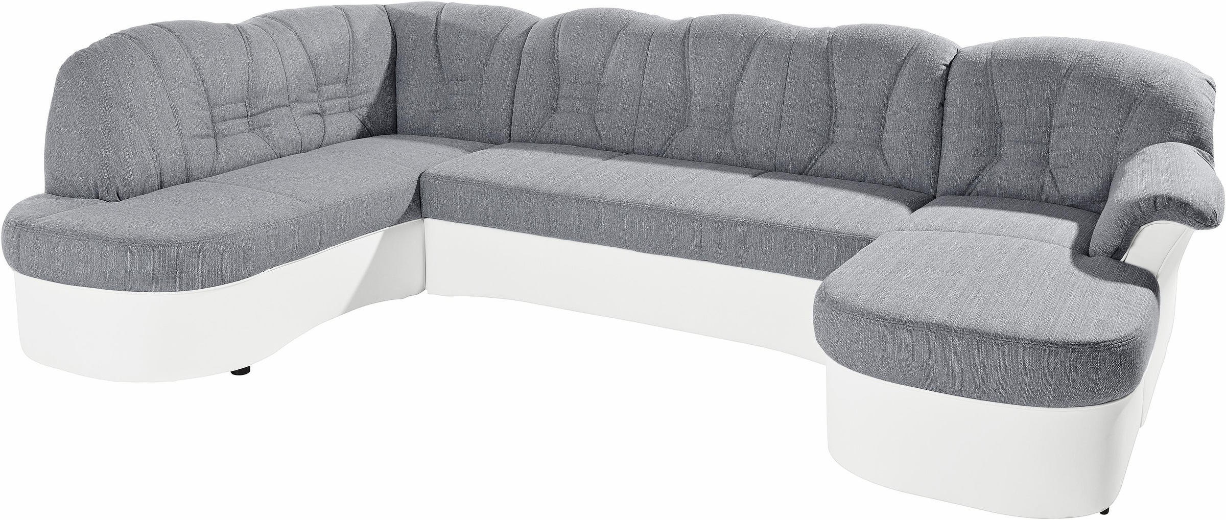 DOMO collection Wohnlandschaft »Elva U-Form«, wahlweise mit Bettfunktion und Federkern