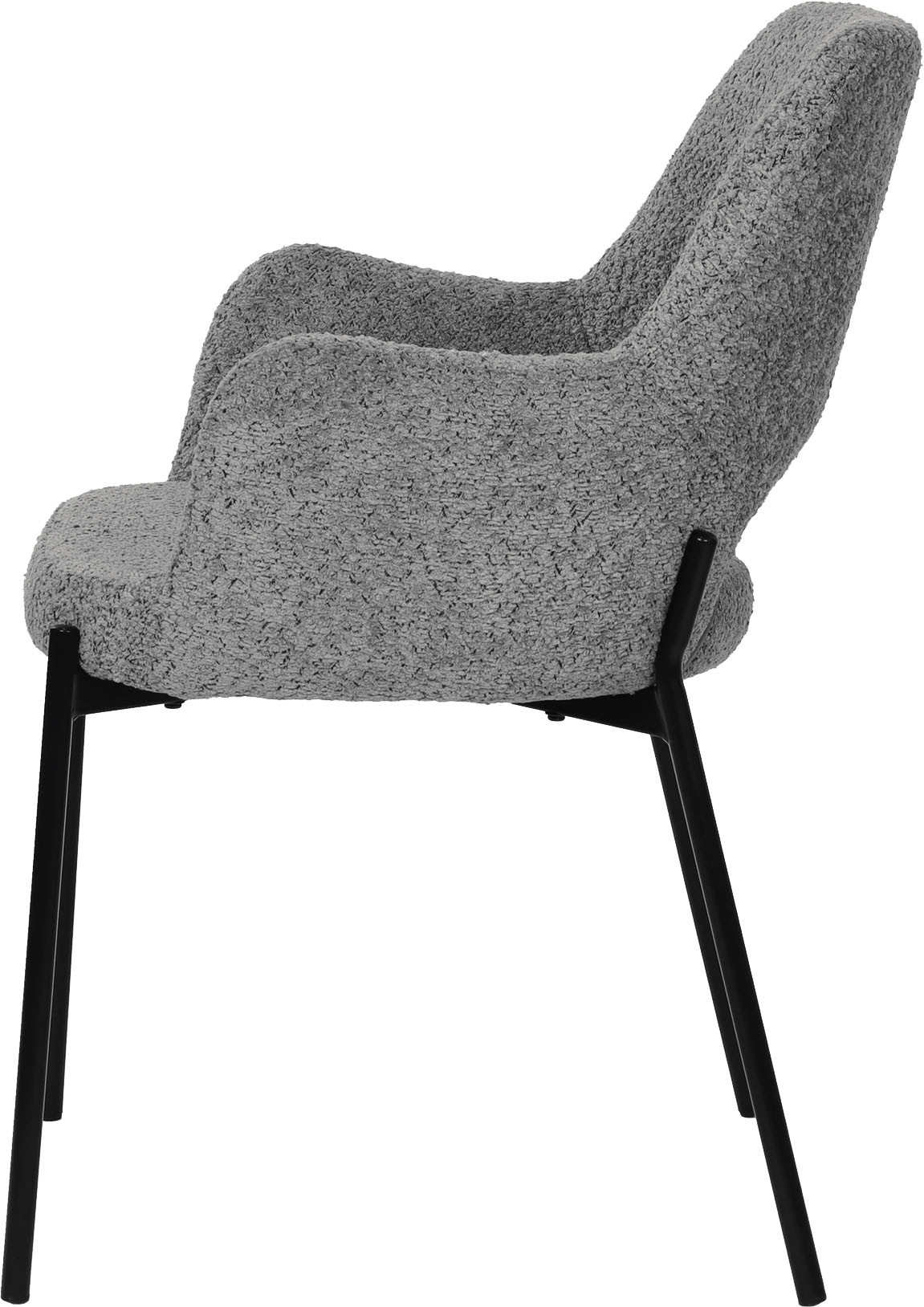 SIT Armlehnstuhl, (Set), 2 St., Bouclé, mit Rücken Cut-Out