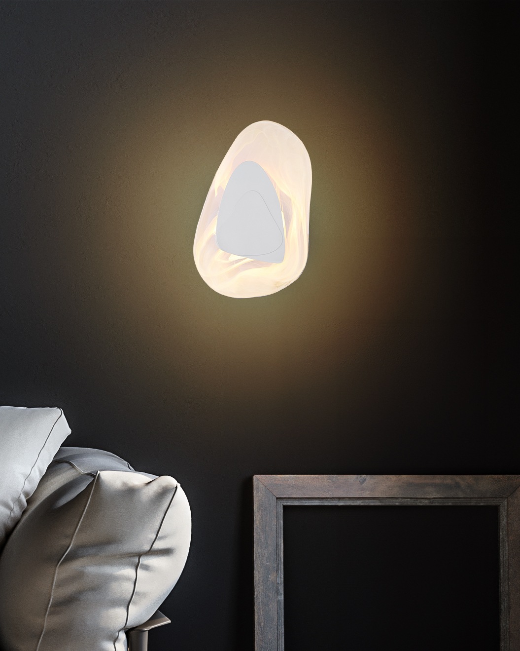 GLOBO LIGHTING LED Wandleuchte »DORSEY« LED-Modul Warmweiß Wandlampe/weiß/G günstig online kaufen