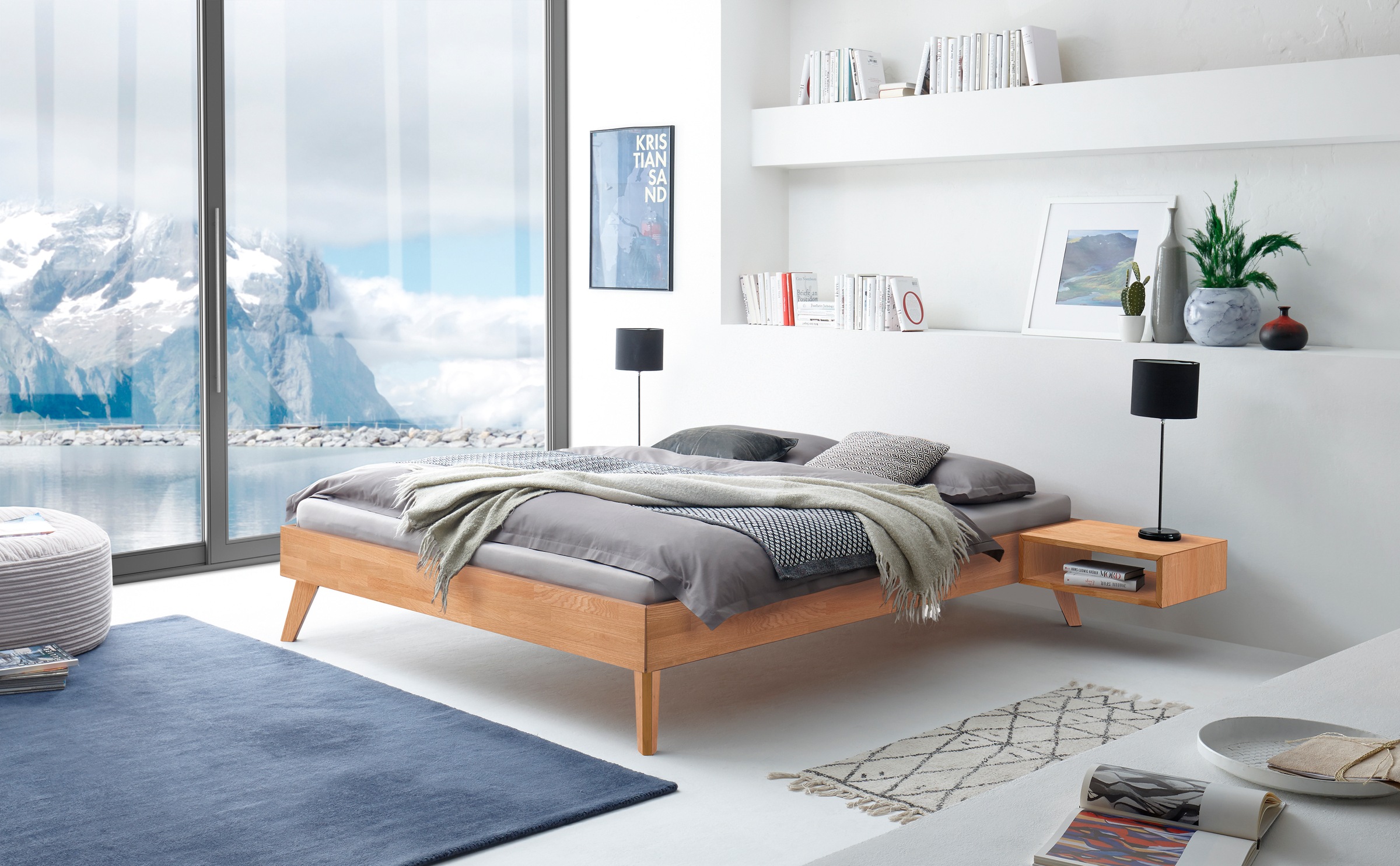 HASENA Holzbett »Calvari« mit einer Fußhöhe von 25 cm günstig online kaufen