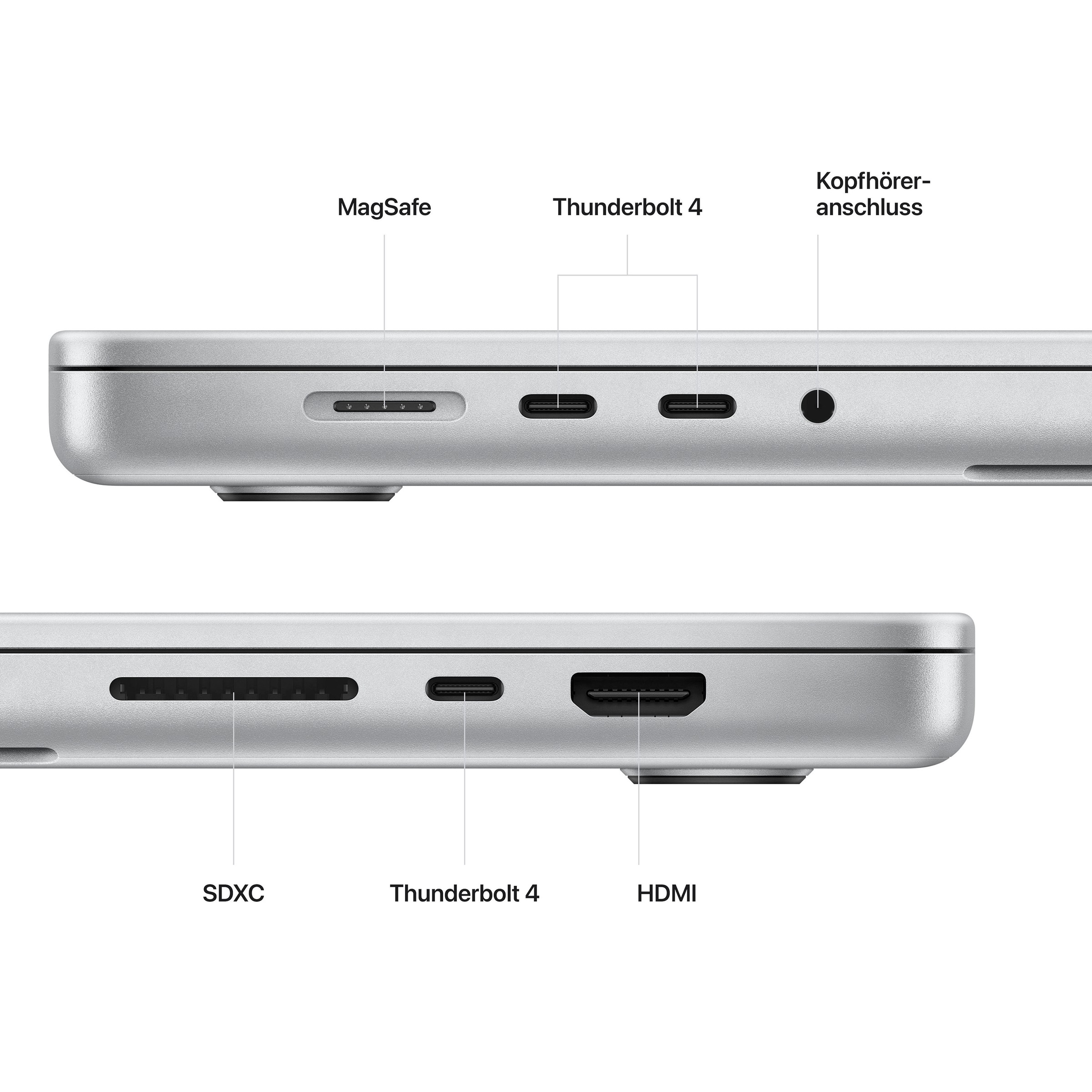 Apple Notebook »MacBook Pro«, 41,05 cm, / 16 Zoll, Apple, M2, M2, 512 GB SSD