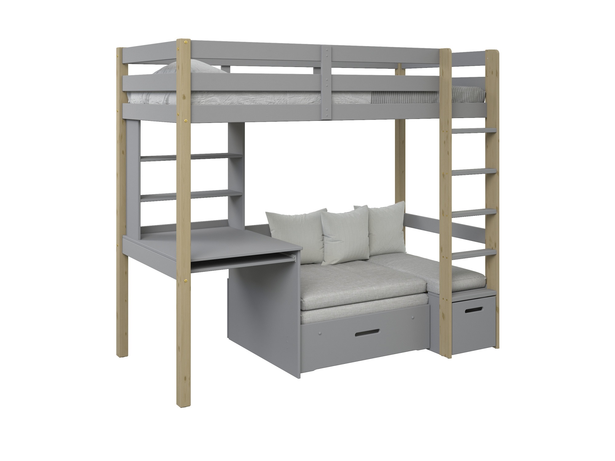 OTTO home Etagenbett »HENNE' TOPSELLER! Hochbett, Ideal für kleine Räume, 2 günstig online kaufen