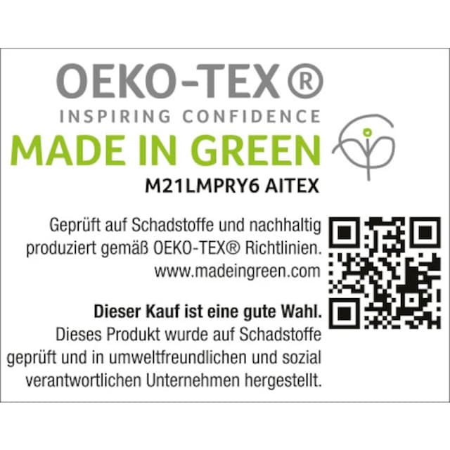 OTTO products Bettwäsche »Check in Gr. 135x200, 155x220 oder 200x200 cm«, (2  tlg.), Bettwäsche aus Bio-Baumwolle, nachhaltige Bettwäsche im Karo-Design  bequem und schnell bestellen