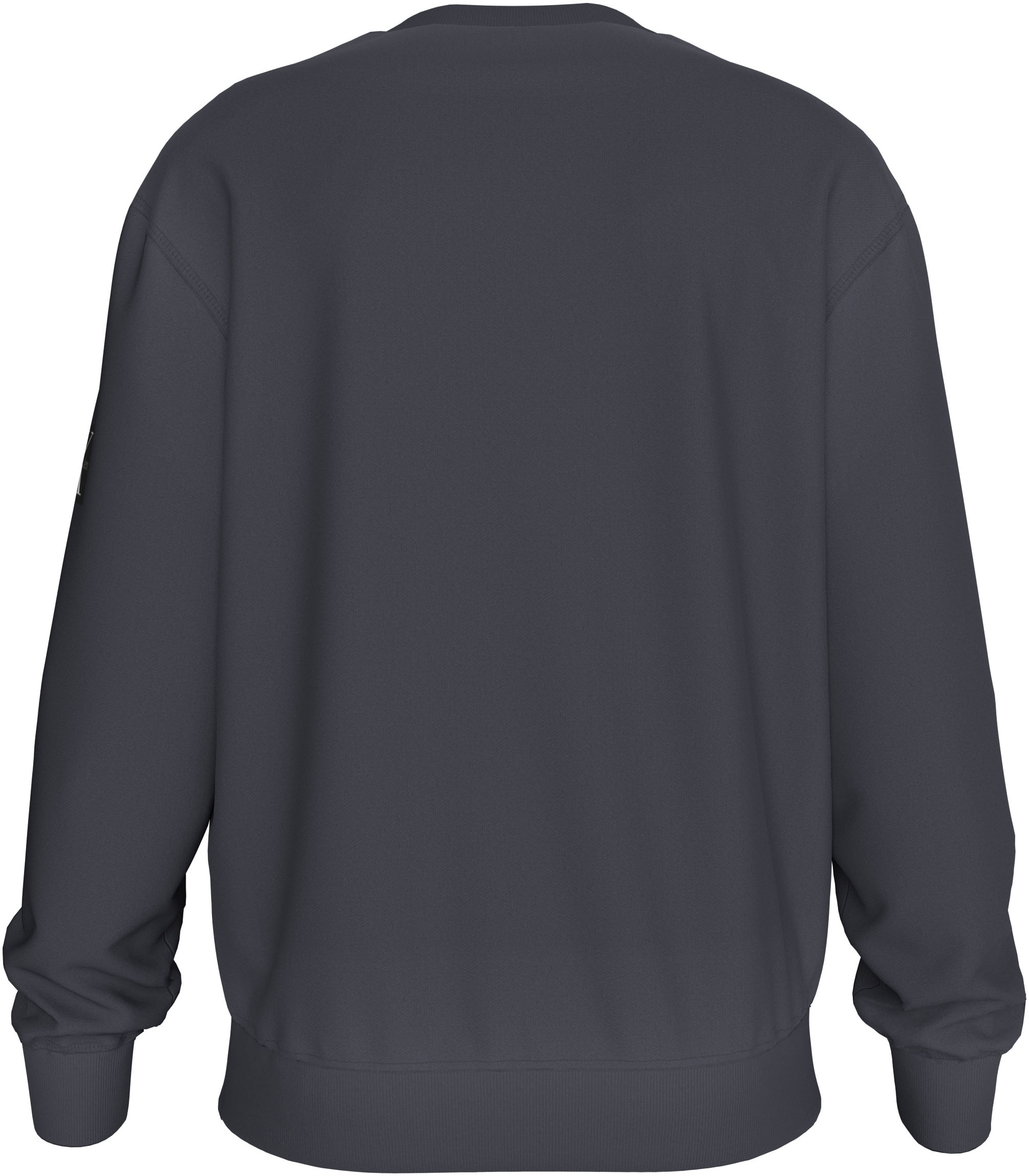 Calvin Klein Jeans Sweatshirt »WASHED WOVEN LABEL CREW NECK«, mit Logopatch