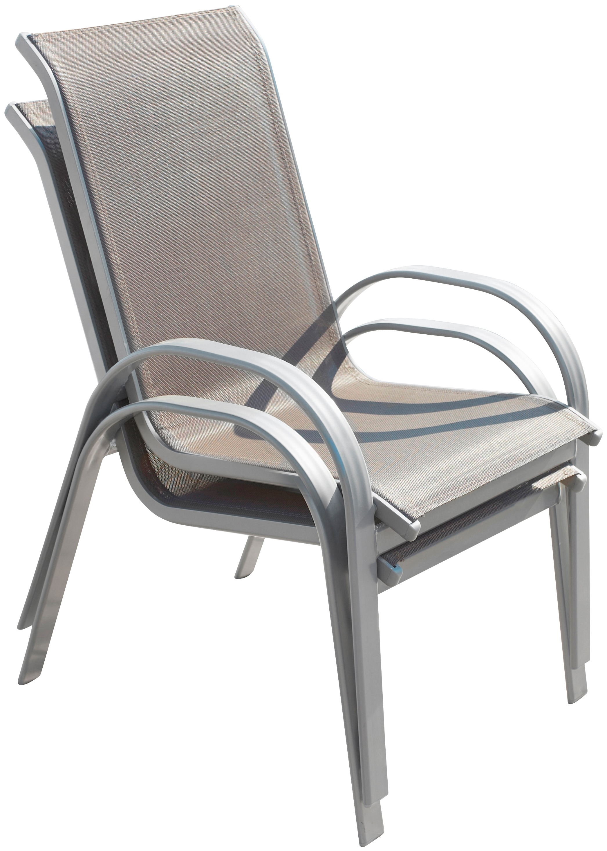 Sessel, online 90x120-180 tlg.), cm, bestellen MERXX 4 (5 Garten-Essgruppe Tisch »Amalfi«, Alu/Textil ausziehbar