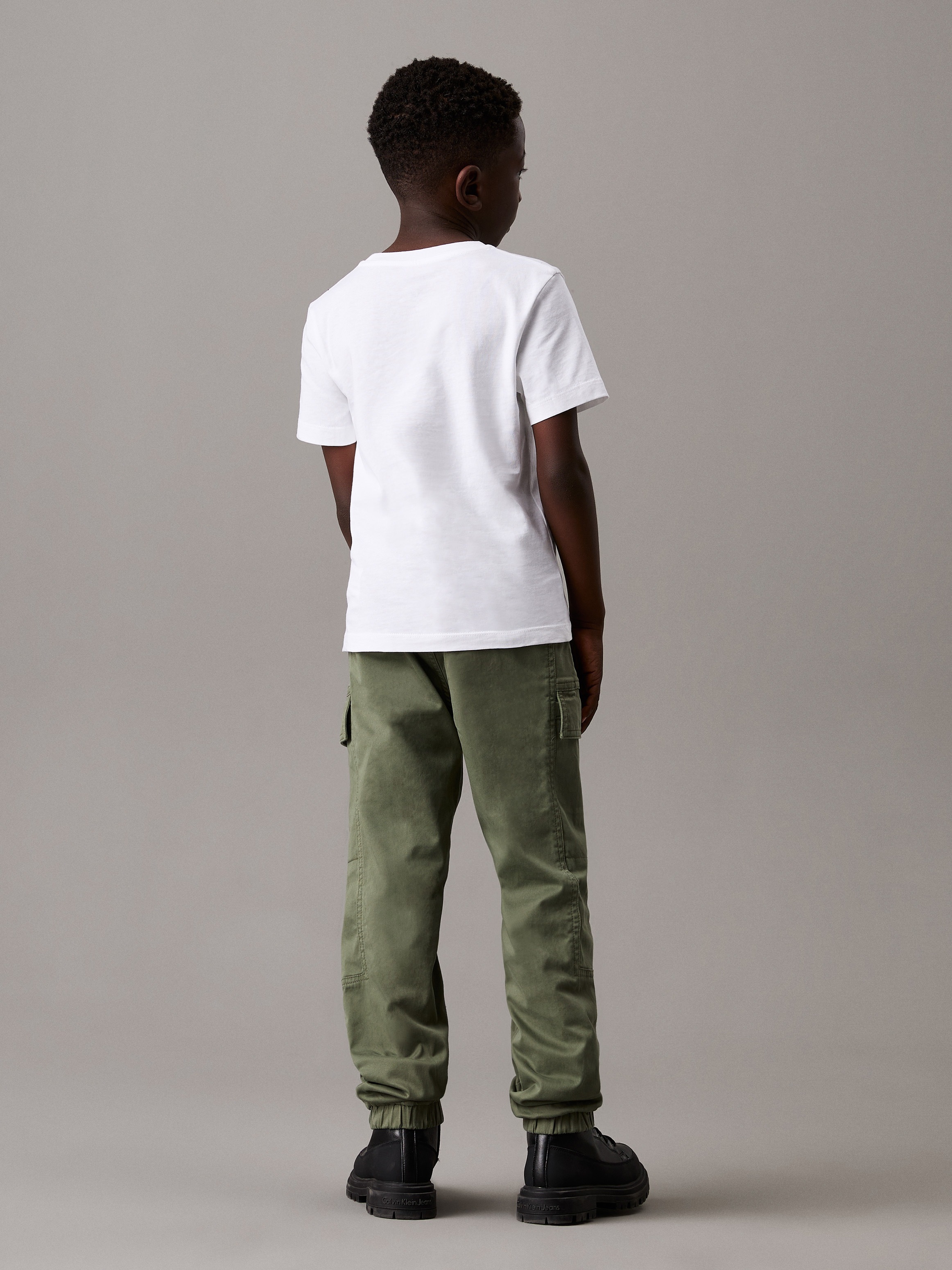 Calvin Klein Jeans Sweathose »ESSENTIAL WOVEN CARGO PANTS«, für Kinder bis 16 Jahre mit Logo-Print