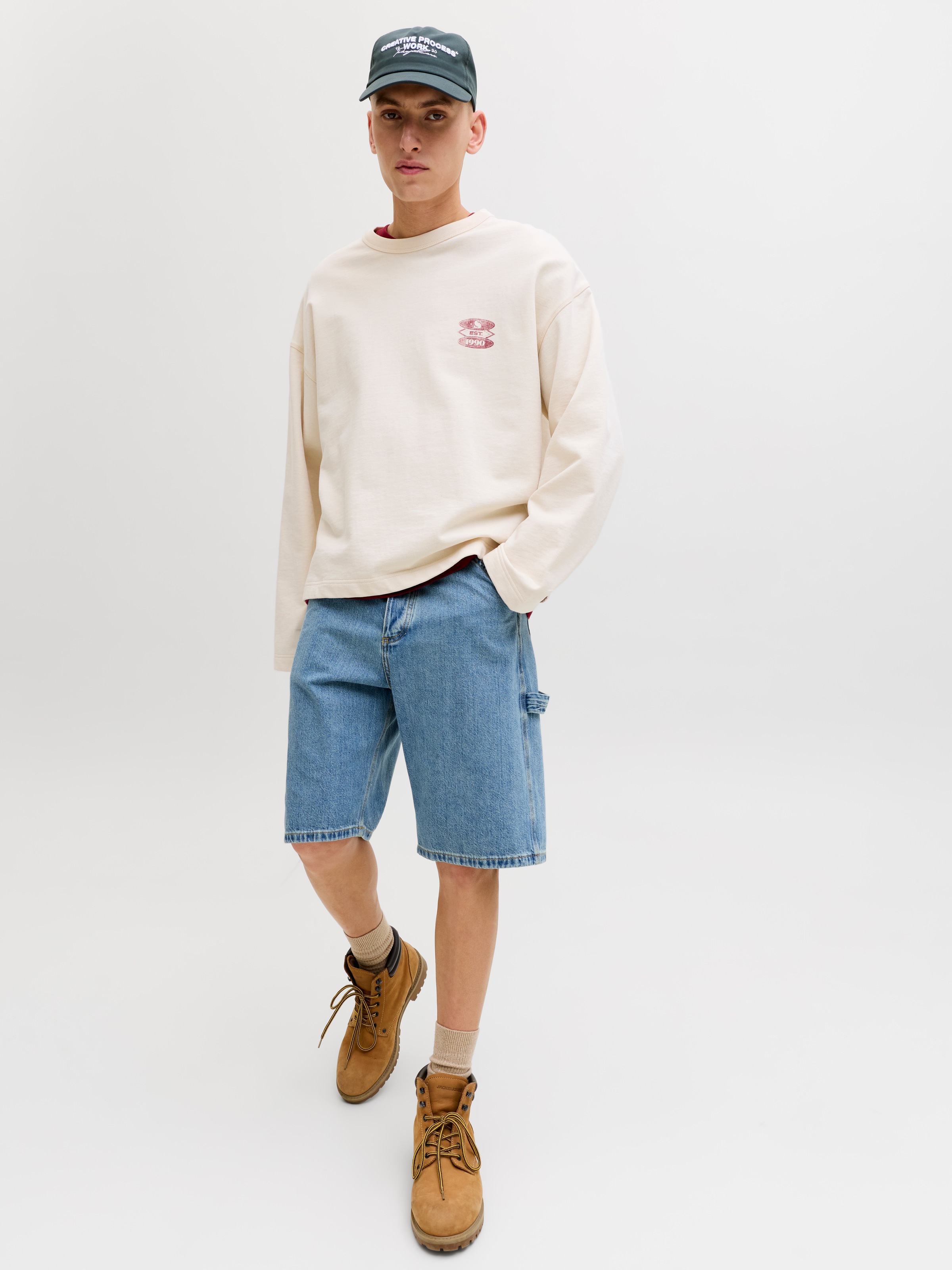 Jack & Jones Shorts »JJIALEX JJCARPENTER SHORTS NS 830 SN«