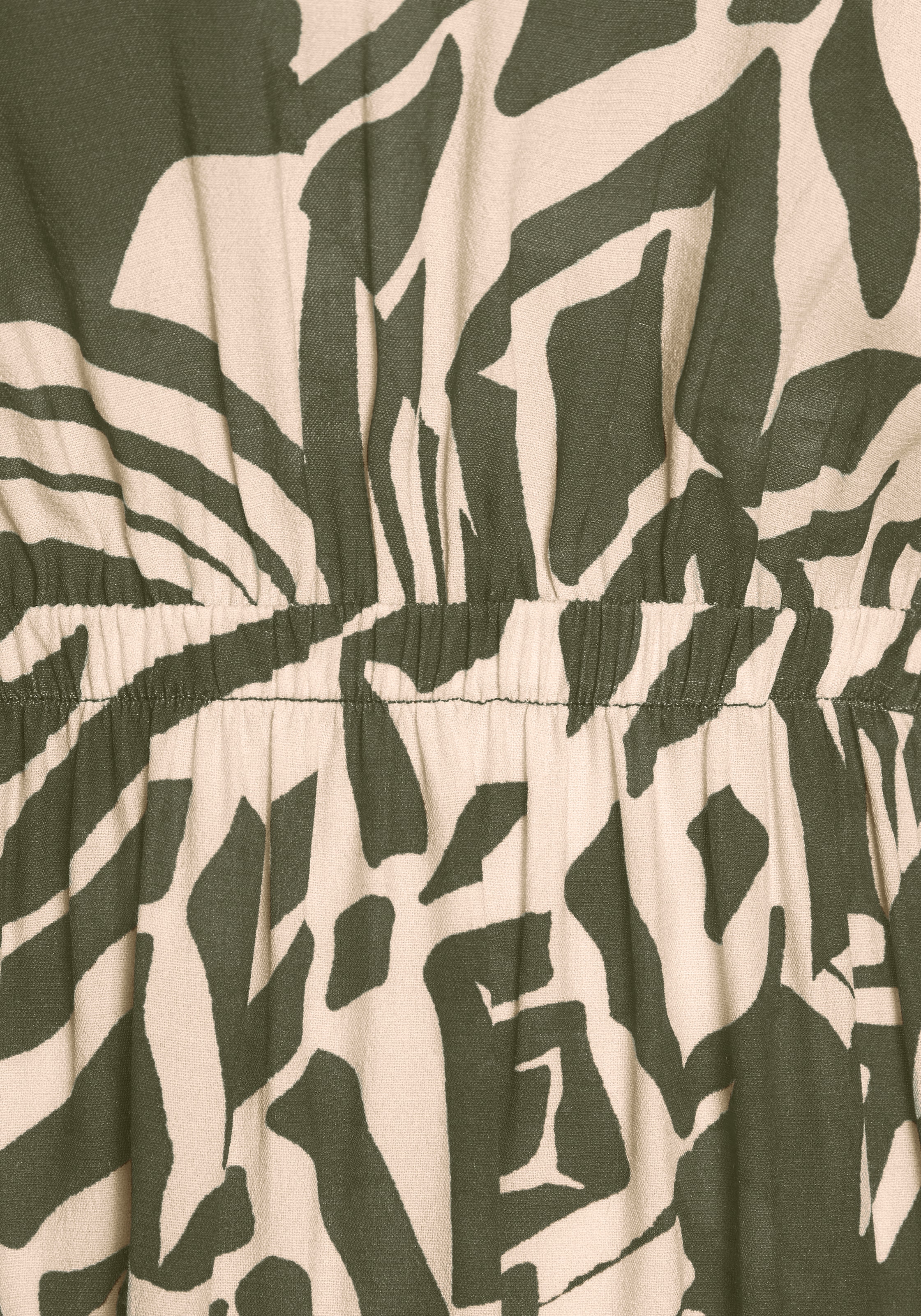 LASCANA Sommerkleid, mit Alloverprint, Flügelärmel, Sommerkleid, Webware