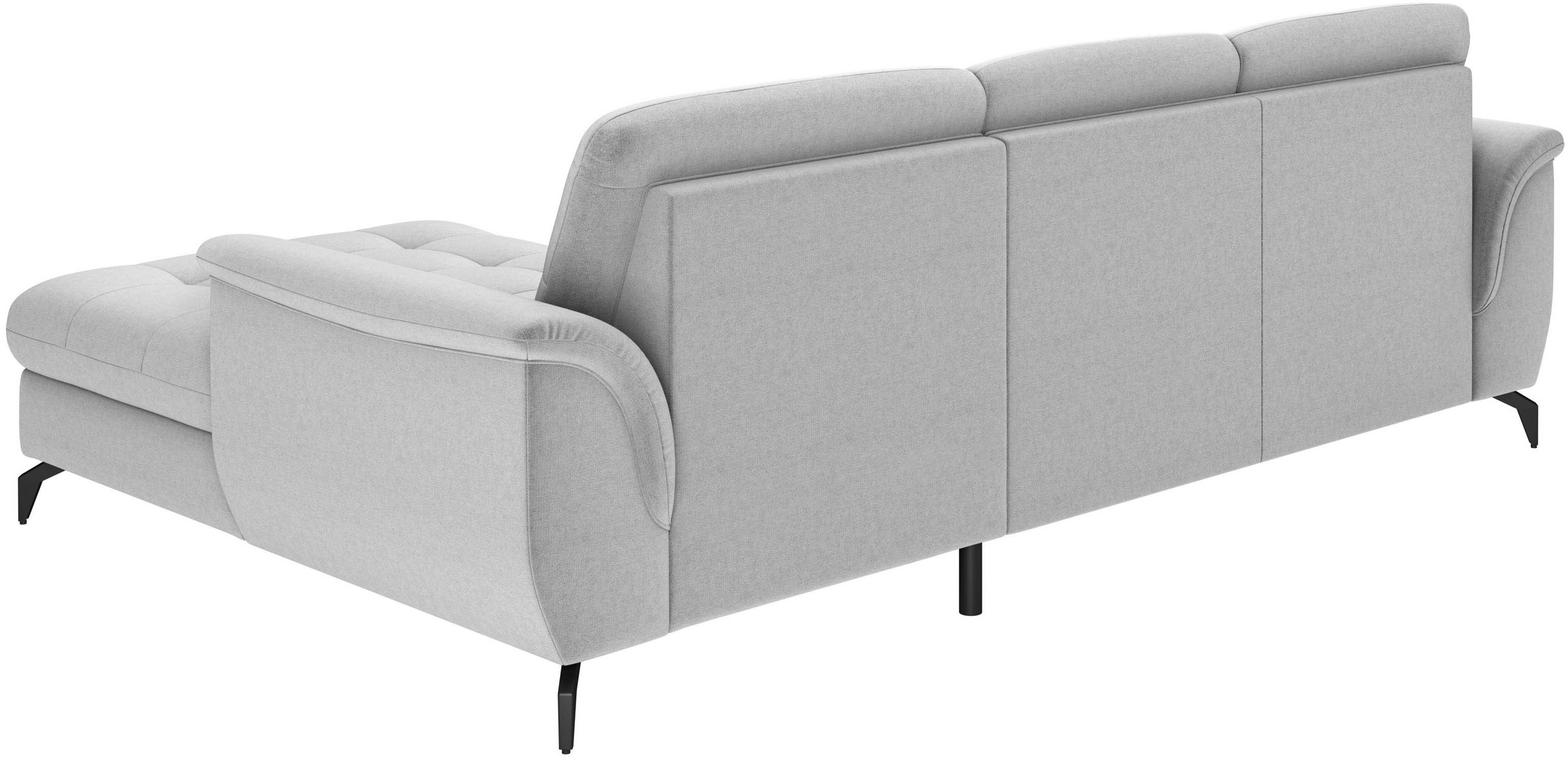 sit&more Ecksofa »Zora L-Form«, wahlweise mit Bettfunktion und Bettkasten