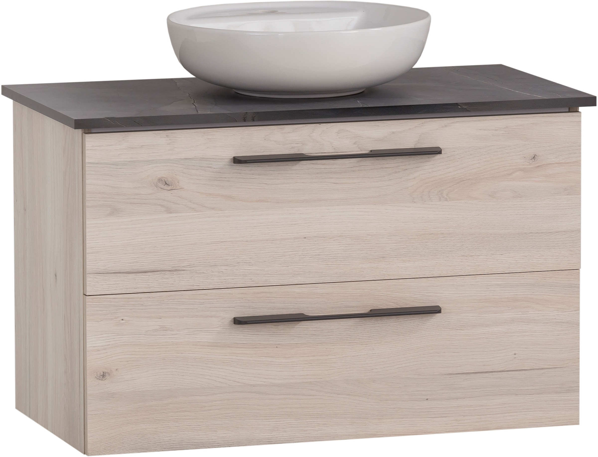 Schildmeyer Waschtisch »Maxim, Sandeiche + Marmor« 3 Stk. tlg. Made in Germany