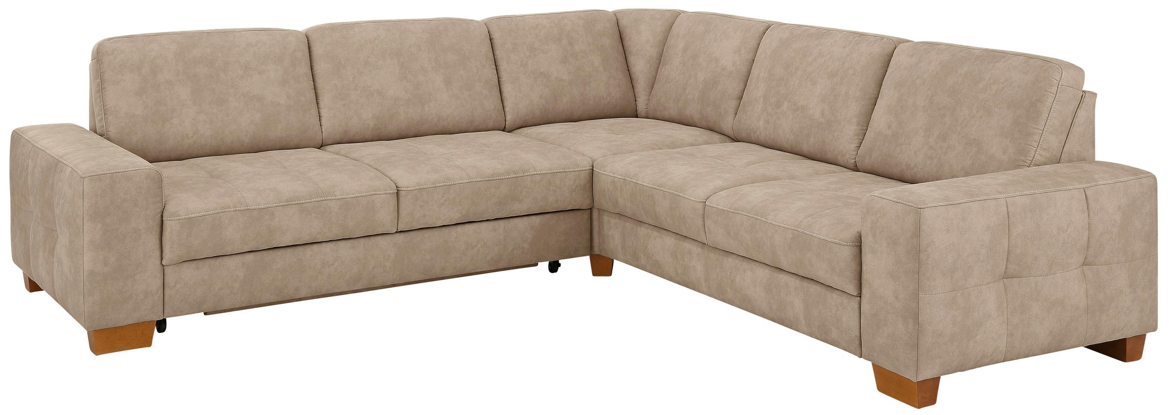 Home affaire Ecksofa »Puccini L-Form« mit Federkern, Sitztiefenverstellung, günstig online kaufen