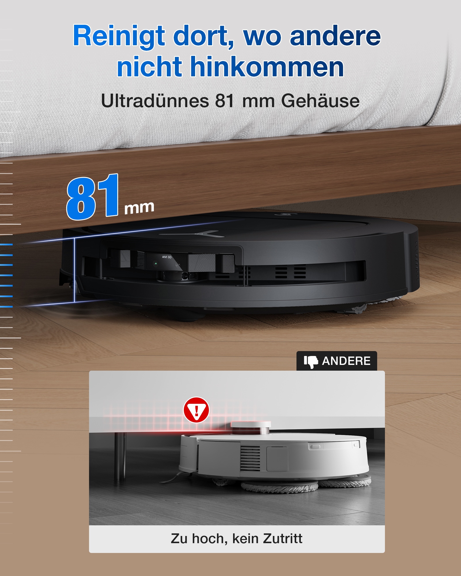 ECOVACS Nass-Trocken-Saugroboter »DEEBOT T50 OMNI Gen2«