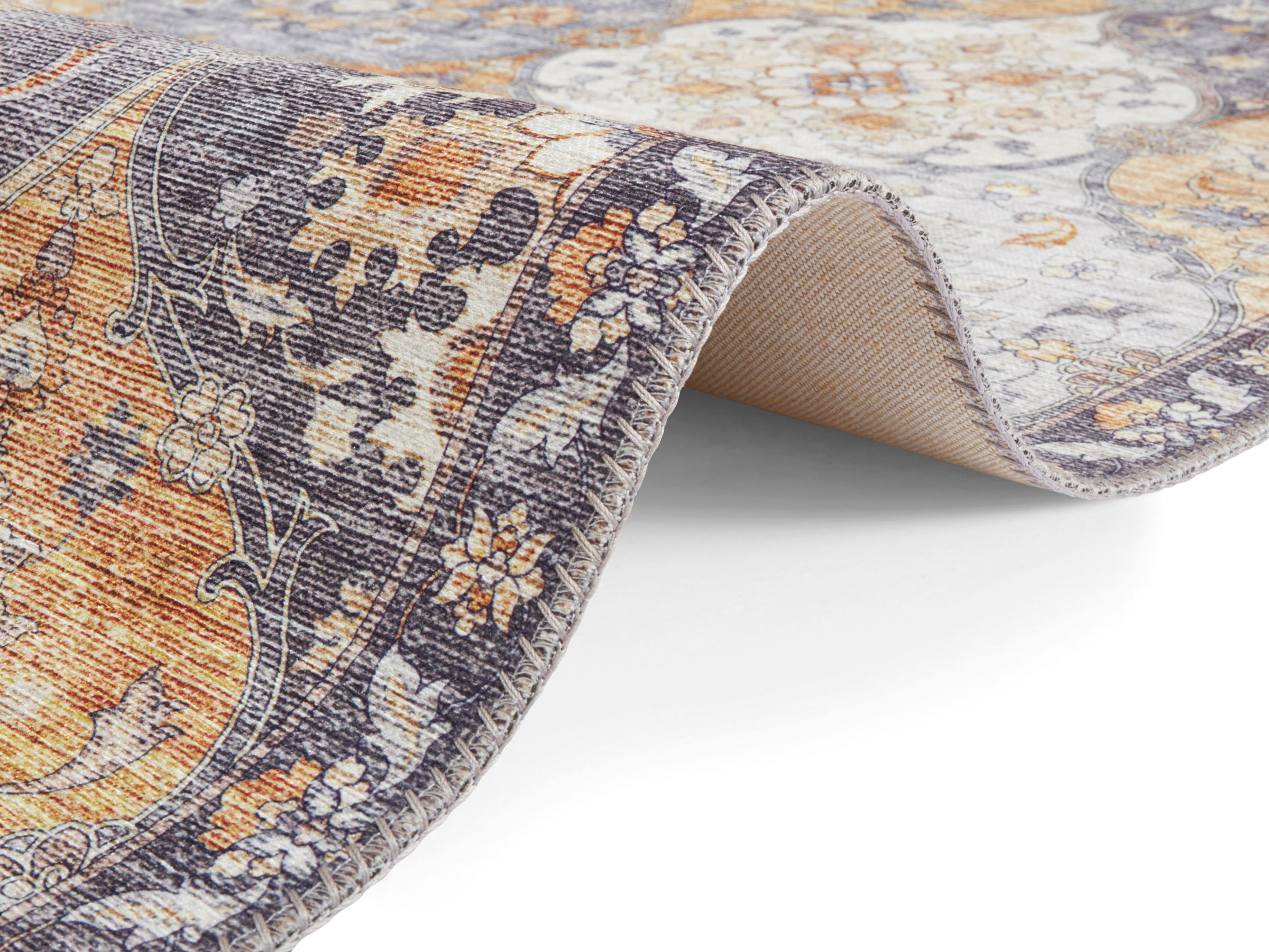 ELLE DECORATION Teppich »Kashmir Ghom«, rechteckig, 5 mm Höhe, Orientalisch günstig online kaufen