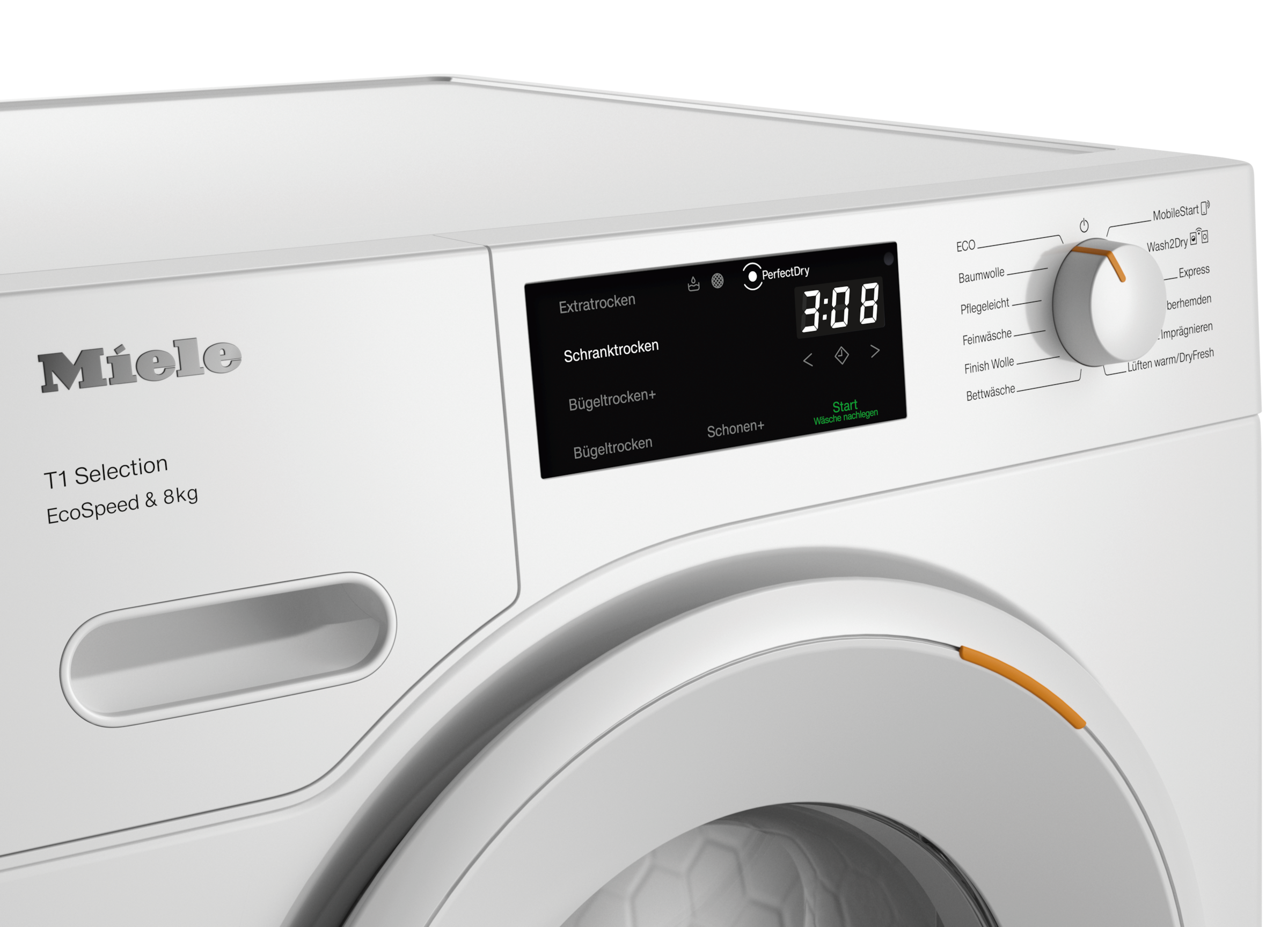 Miele Wärmepumpentrockner »TSC643WP EcoSpeed&8kg«, 8 kg