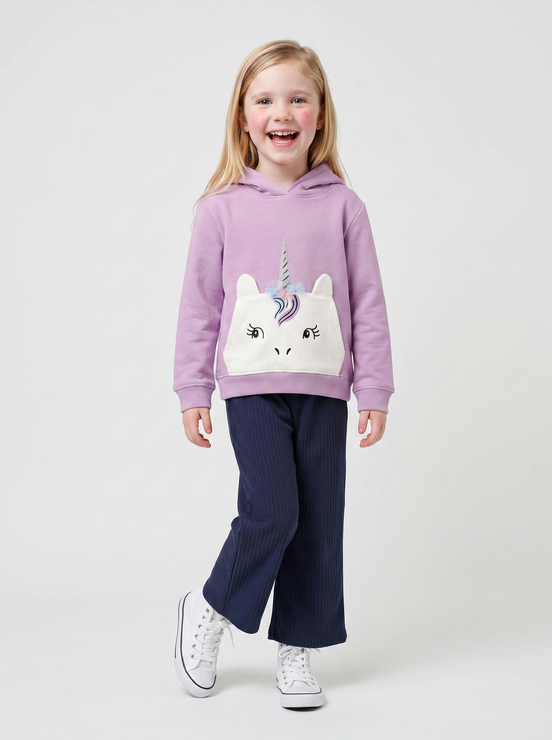 Blue Seven Kapuzensweatshirt , Baumwolle
