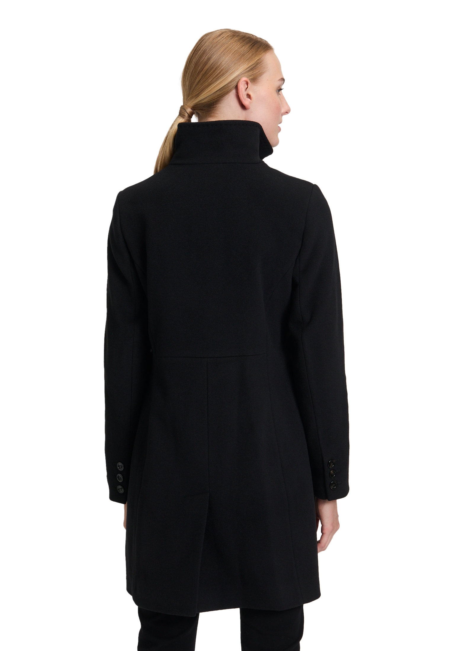 Gil Bret Wolljacke ohne Kapuze mit Stehkragen