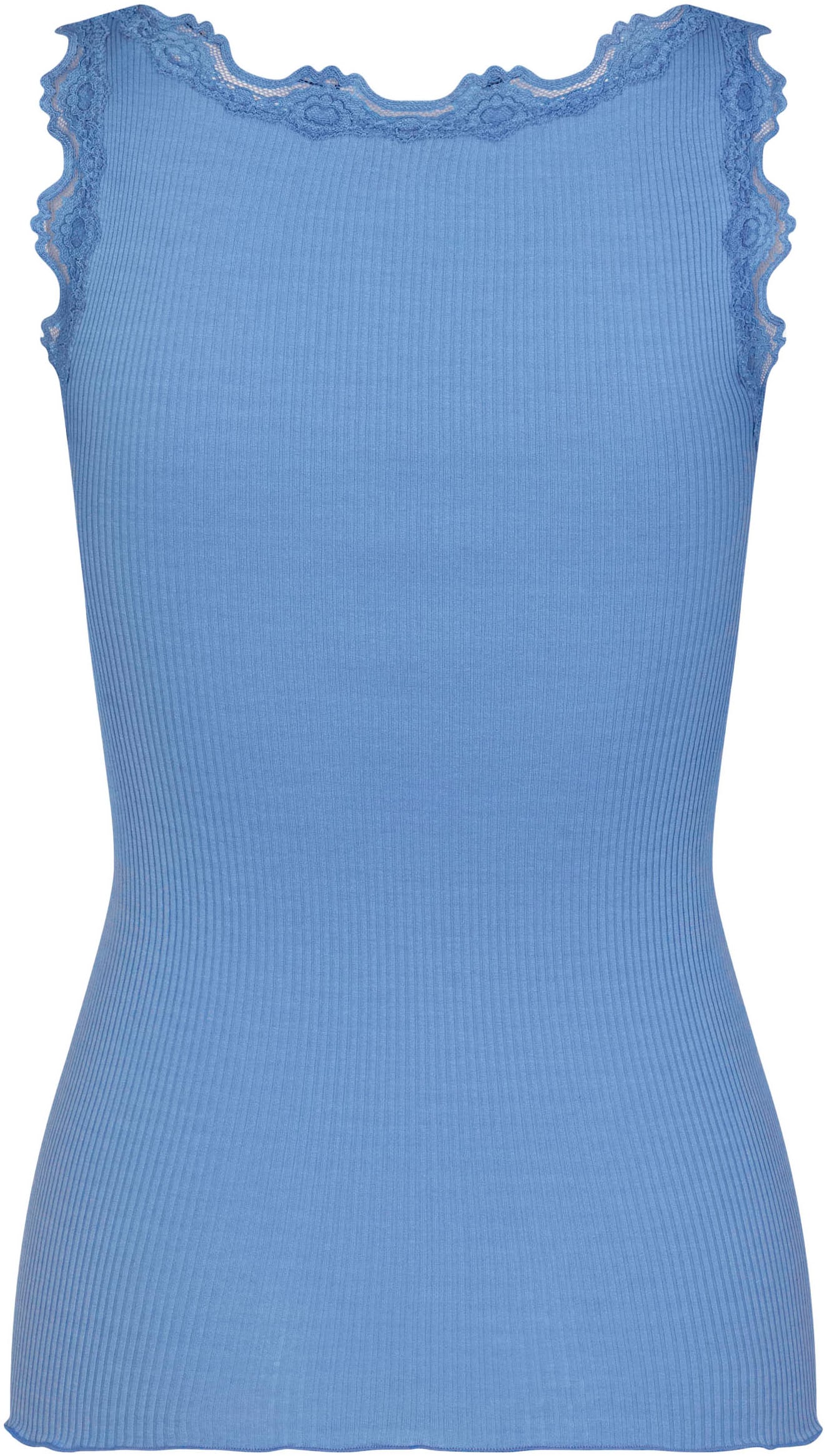 rosemunde Tanktop »Babette Silk Top mit Seide« Vintage-Spitzenbesatz, breite Träger, feminin, bequem, Seidenmix