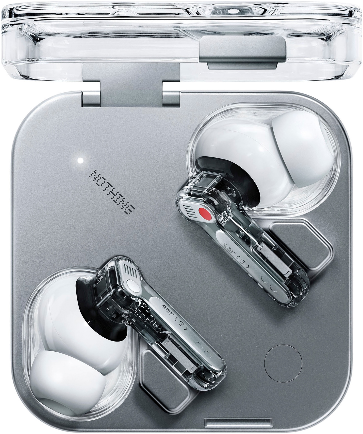 NOTHING wireless In-Ear-Kopfhörer »Ear (3)« Bluetooth Active Noise Cancelling (ANC) | Echo Noise Cancellation | integrierte Steuerung für Anrufe und Musik