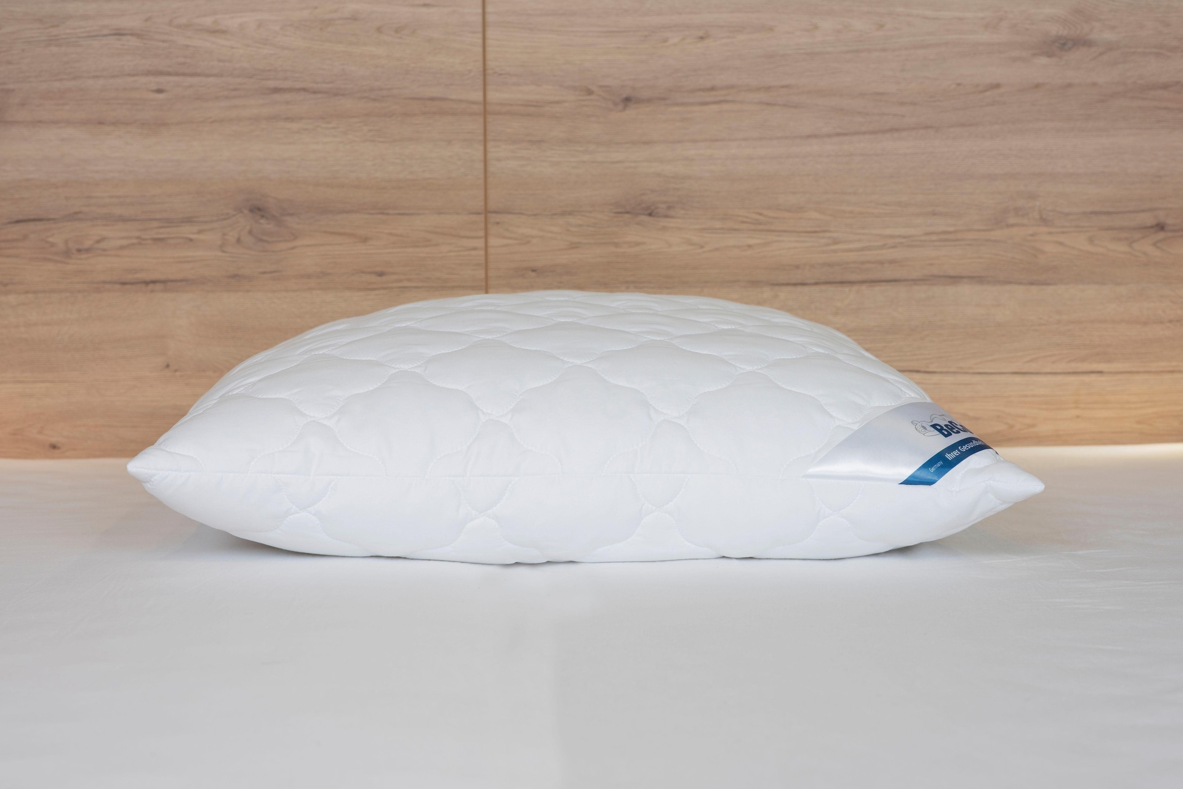Beco Microfaserkissen »Royal Soft Duo«, Füllung: Microfaser, (1 St.), Microfaserkopfkissen, Kissen in 40x80 oder 80x80 cm erhältlich
