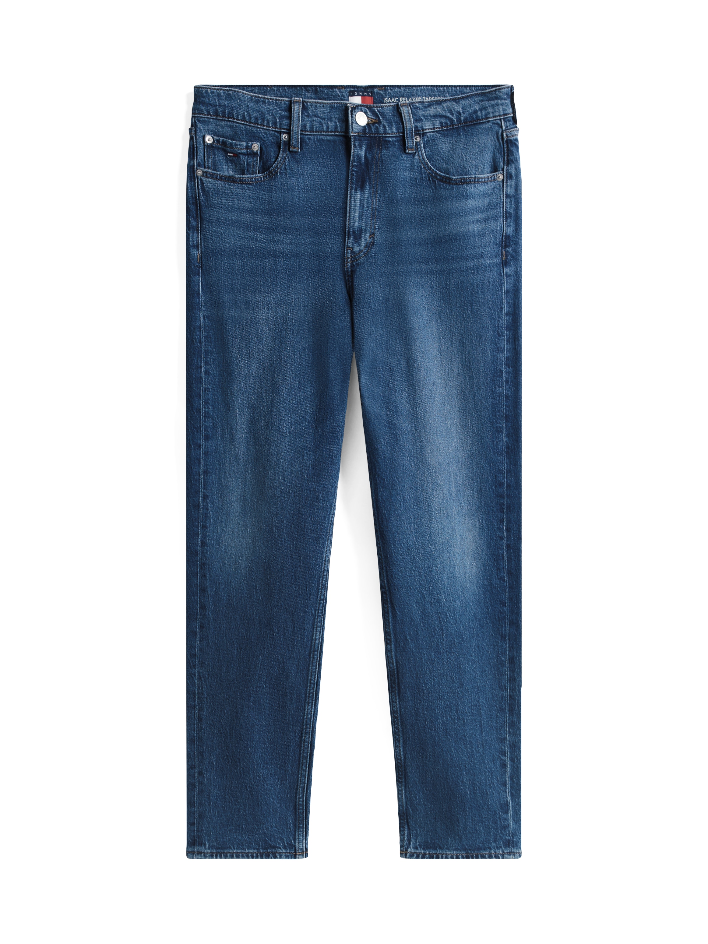 Tommy Jeans Gerade Jeans »Isaac Relaxed Tapered«, Mit Gürtelschlaufen