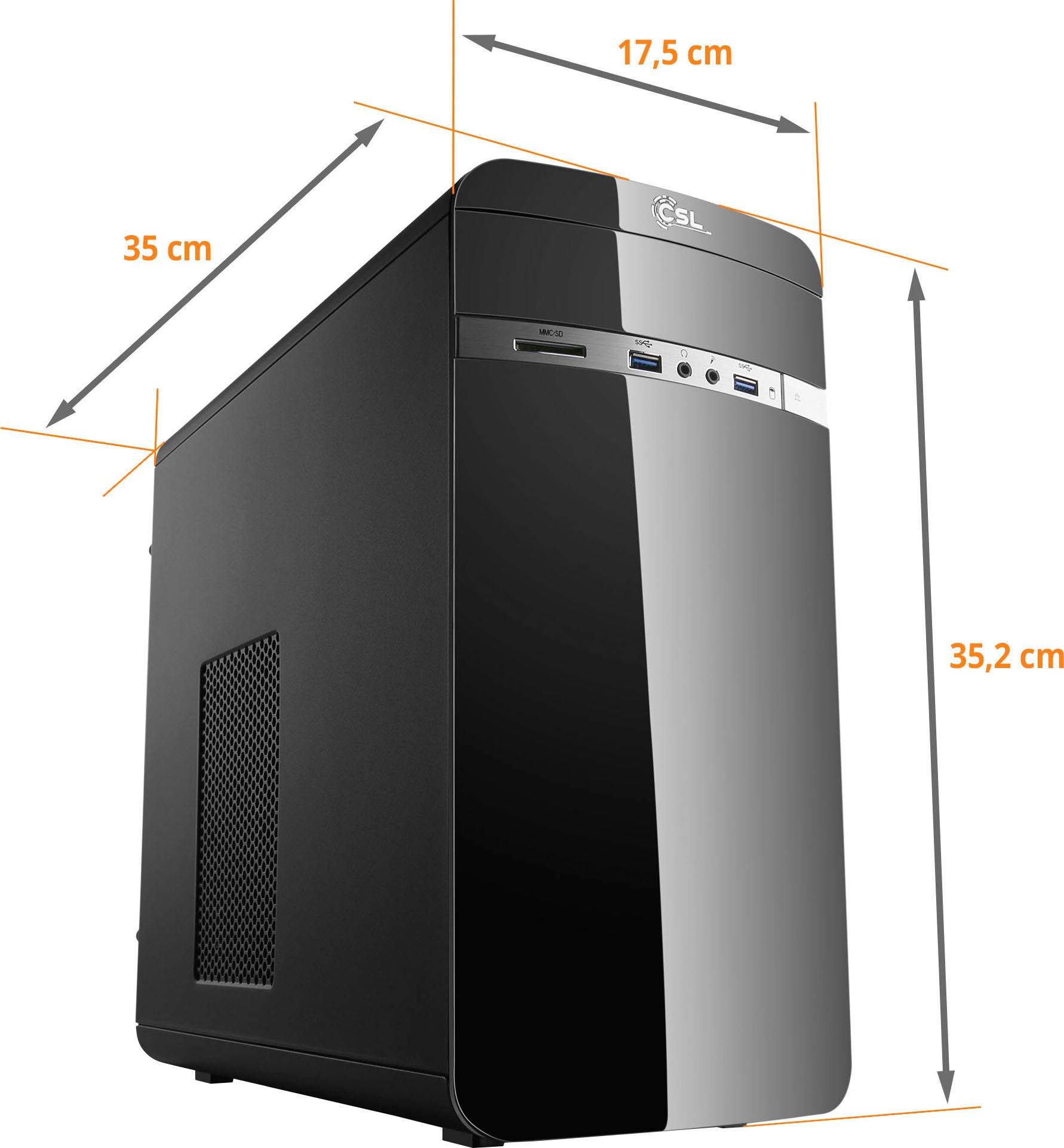 CSL PC-Komplettsystem »Speed V21817«
