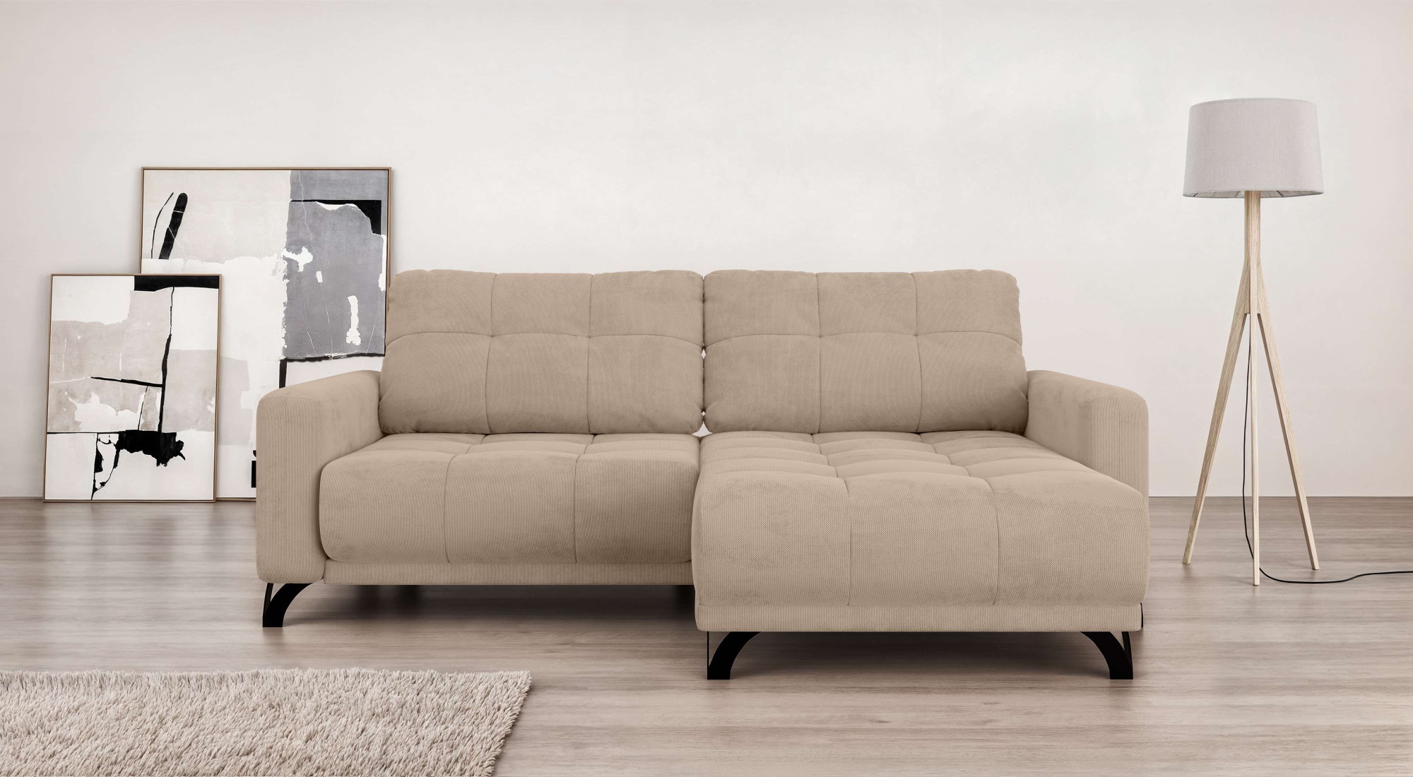 INOSIGN Ecksofa »FAIRVIEW mit verstellbaren Rückenlehne, Maße B/T/H: 234/17 günstig online kaufen