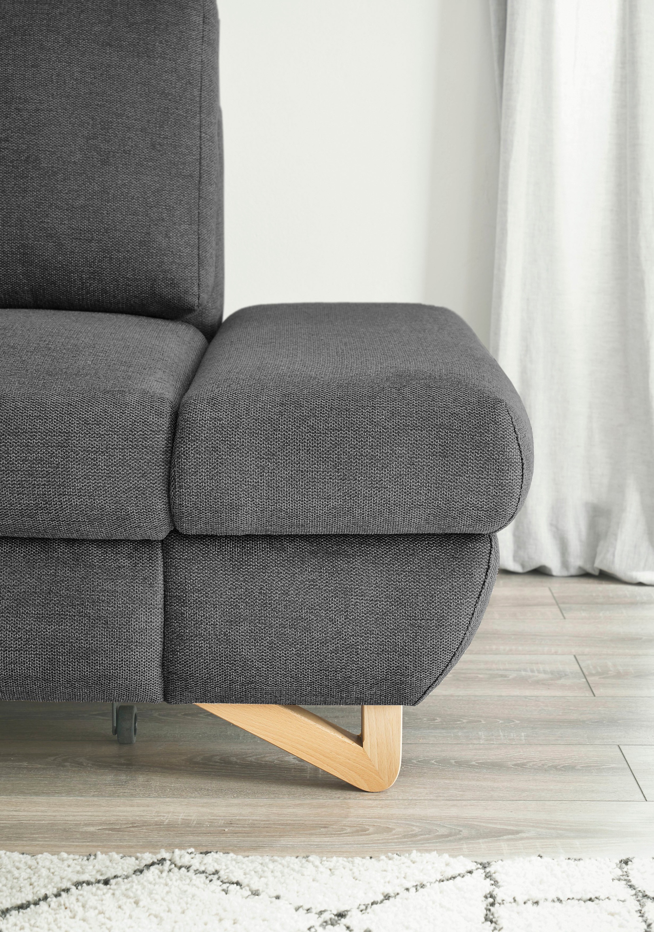 INOSIGN Ecksofa »City/Giron, L-Form,«, verstellbare Armlehnen mit Rasterfunktion