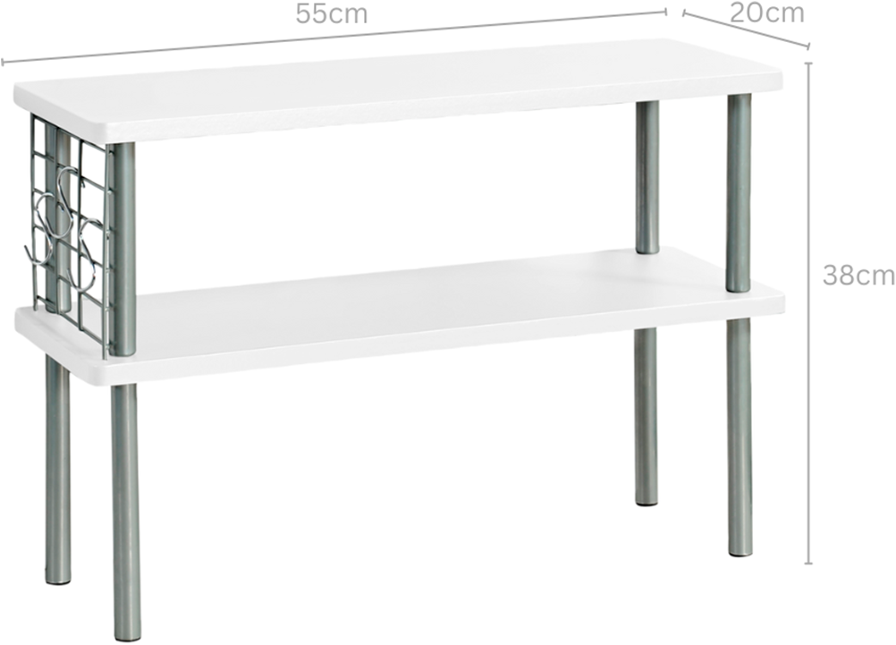 KESPER® Küchenregal »Regal mit 2 Ebenen«, (1 St.)
