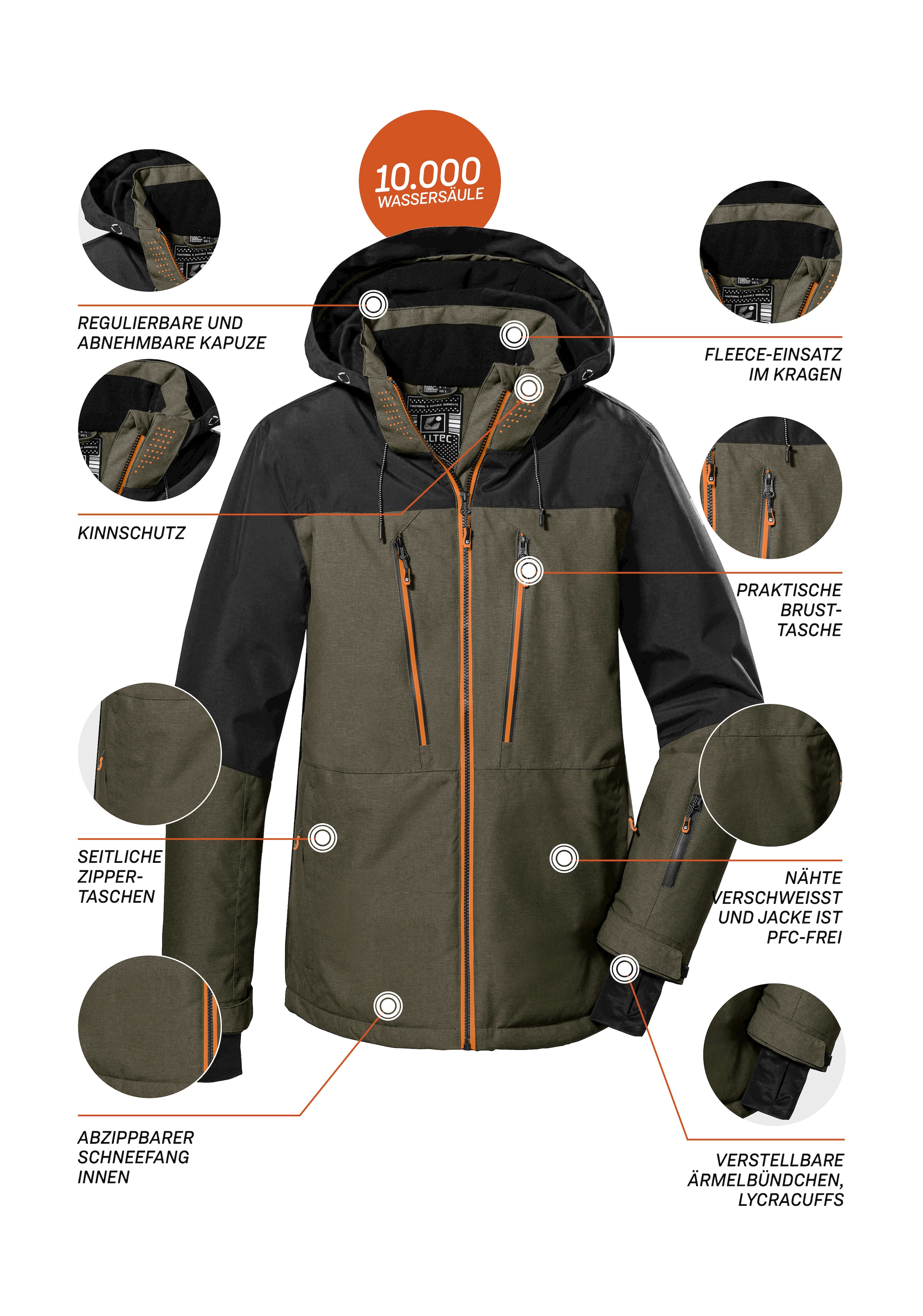 Killtec Skijacke »KSW 127 MN SKI JCKT«