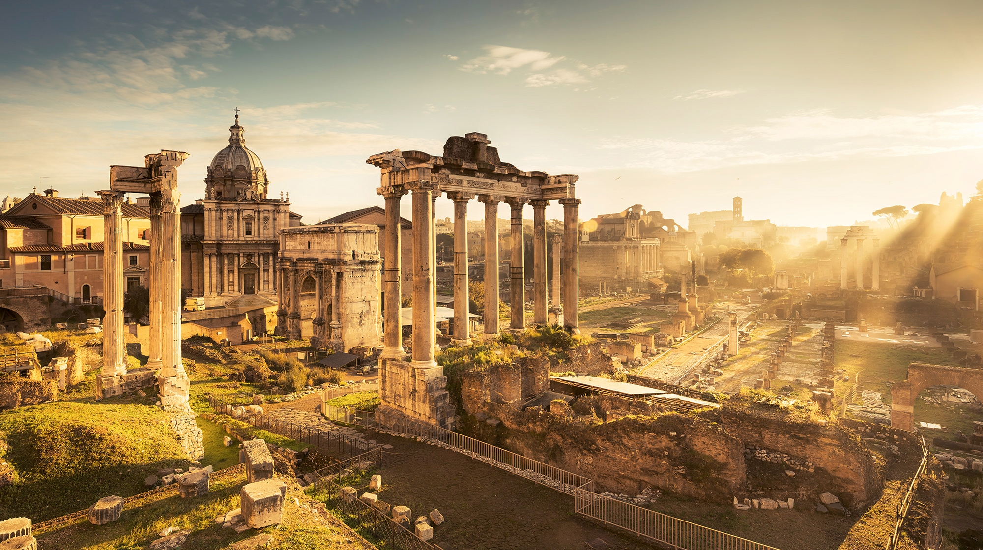 Komar Fototapete Forum Romanum B/L: ca. 500x280 cm günstig online kaufen