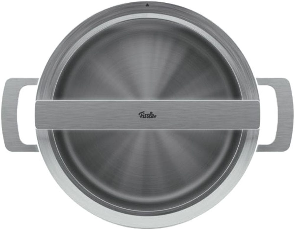 Fissler Topf-Set »Phi Collection«, Edelstahl 18/10, (Set, 5 tlg., Kochtopf 16/20/24cm; Bratentopf 20cm; Stielkasserolle 16cm ohne Deckel), cookstar Allherdboden; Edelstahl 18/10; Made in Germany