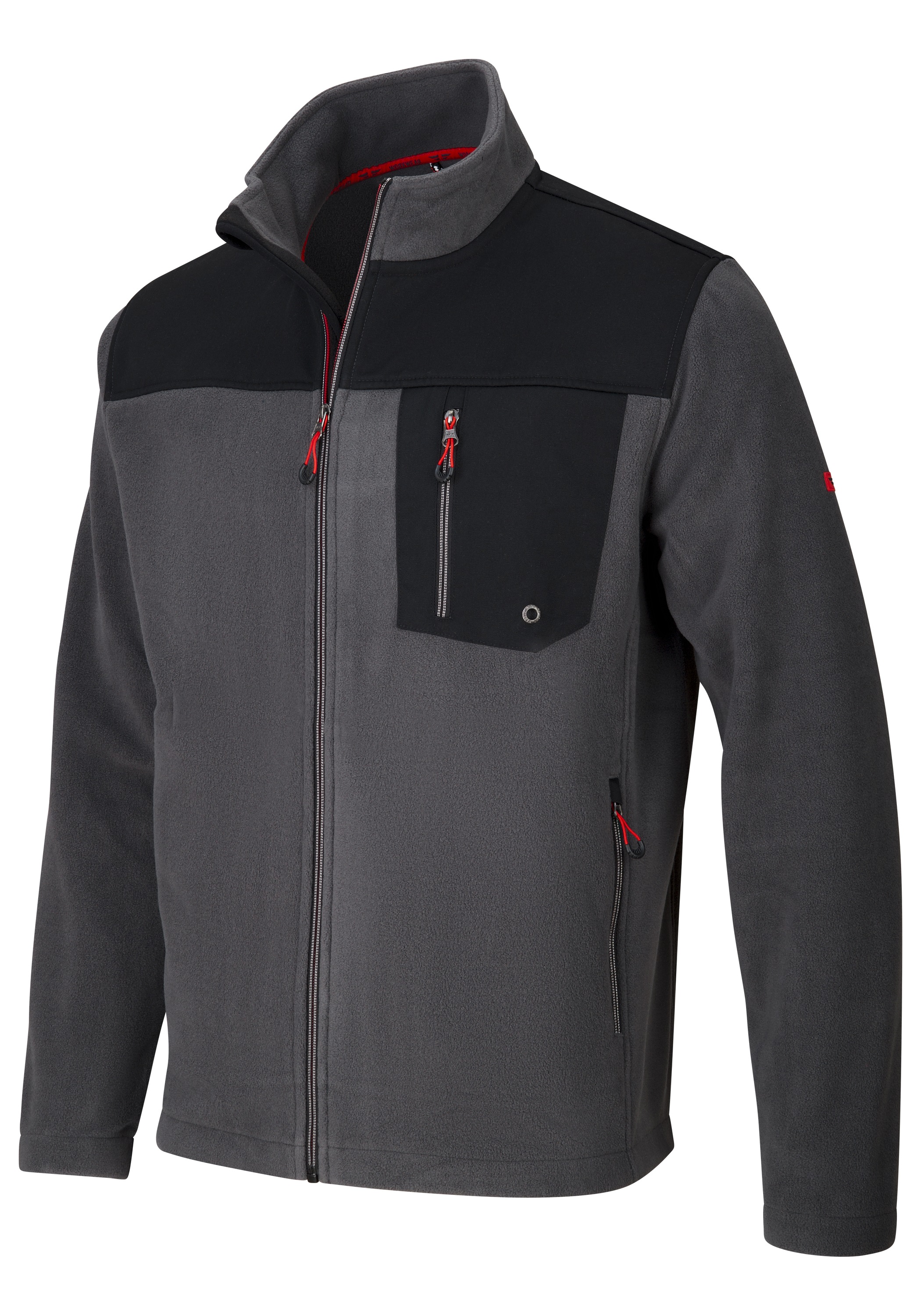 HERO by John Medoox Fleecejacke »JOEL Fleecejacke« Sherpa fleece Straight Fit Casual Sherpa für Herren