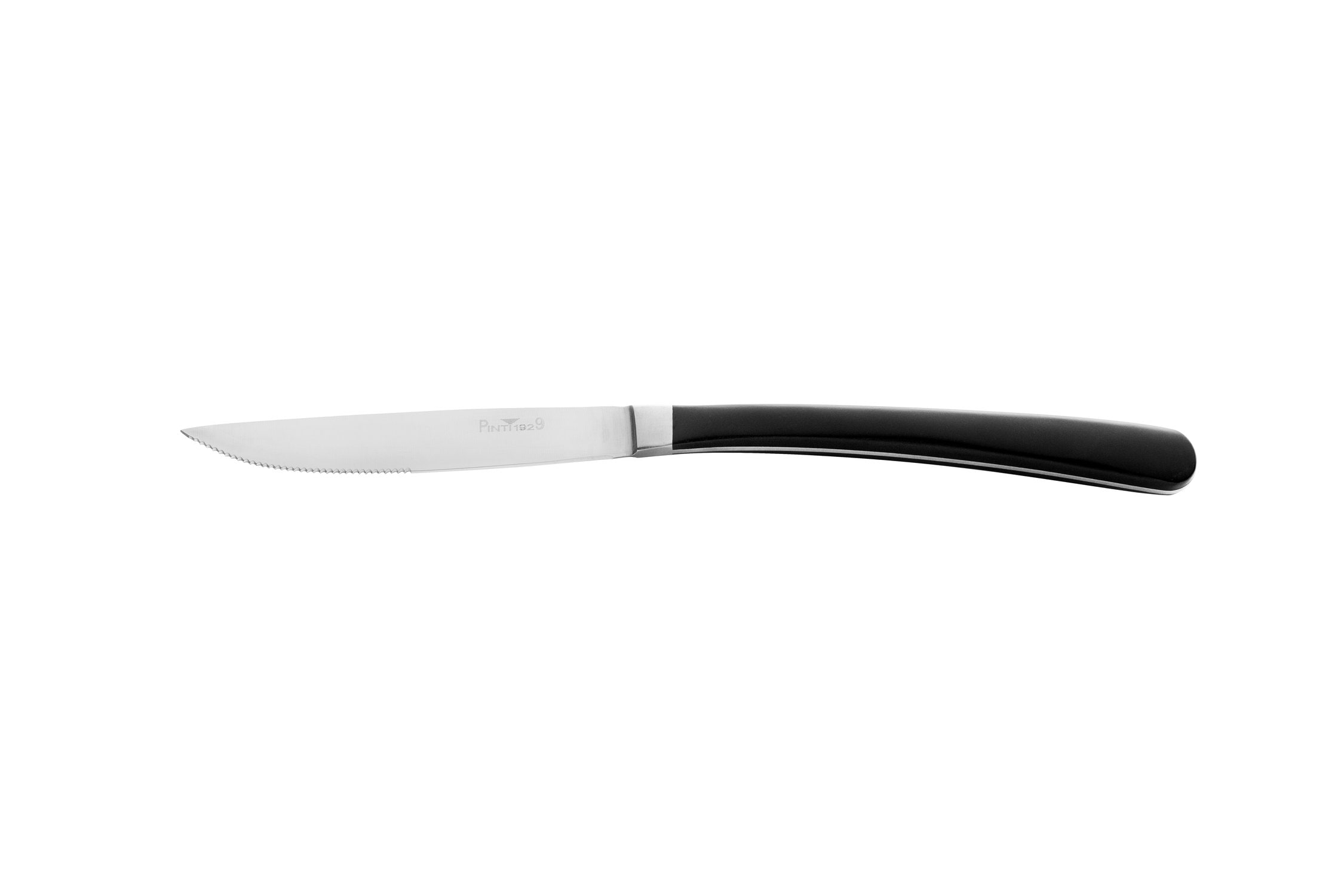 PINTINOX Steakmesser »KOBE mit Sägeschliff, im 6er Set mit Halter«