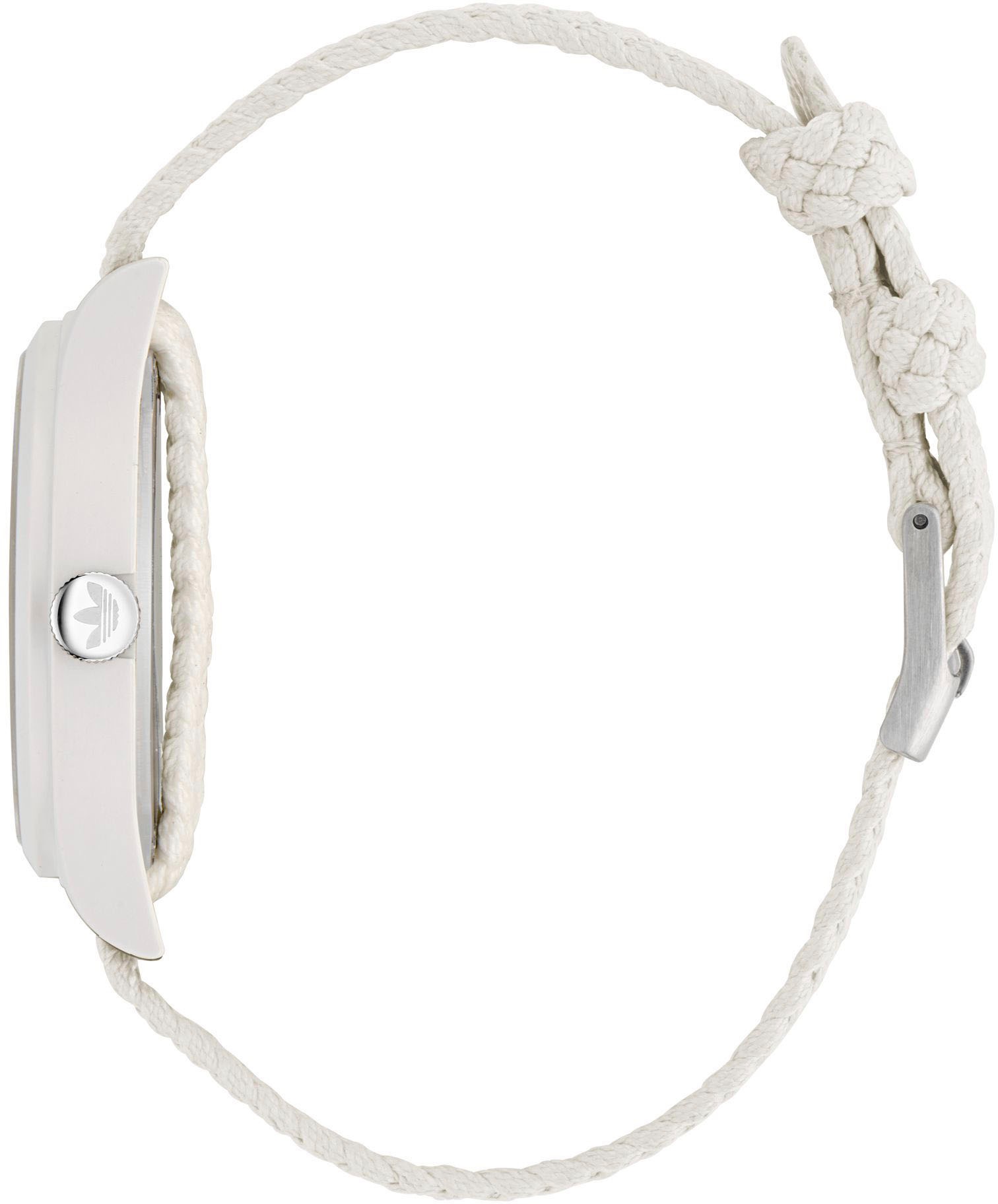 adidas Originals Quarzuhr »GAME ONE« Armbanduhr, Herren, Damen, Nylonarmband, wasserabweisend bis 5 bar